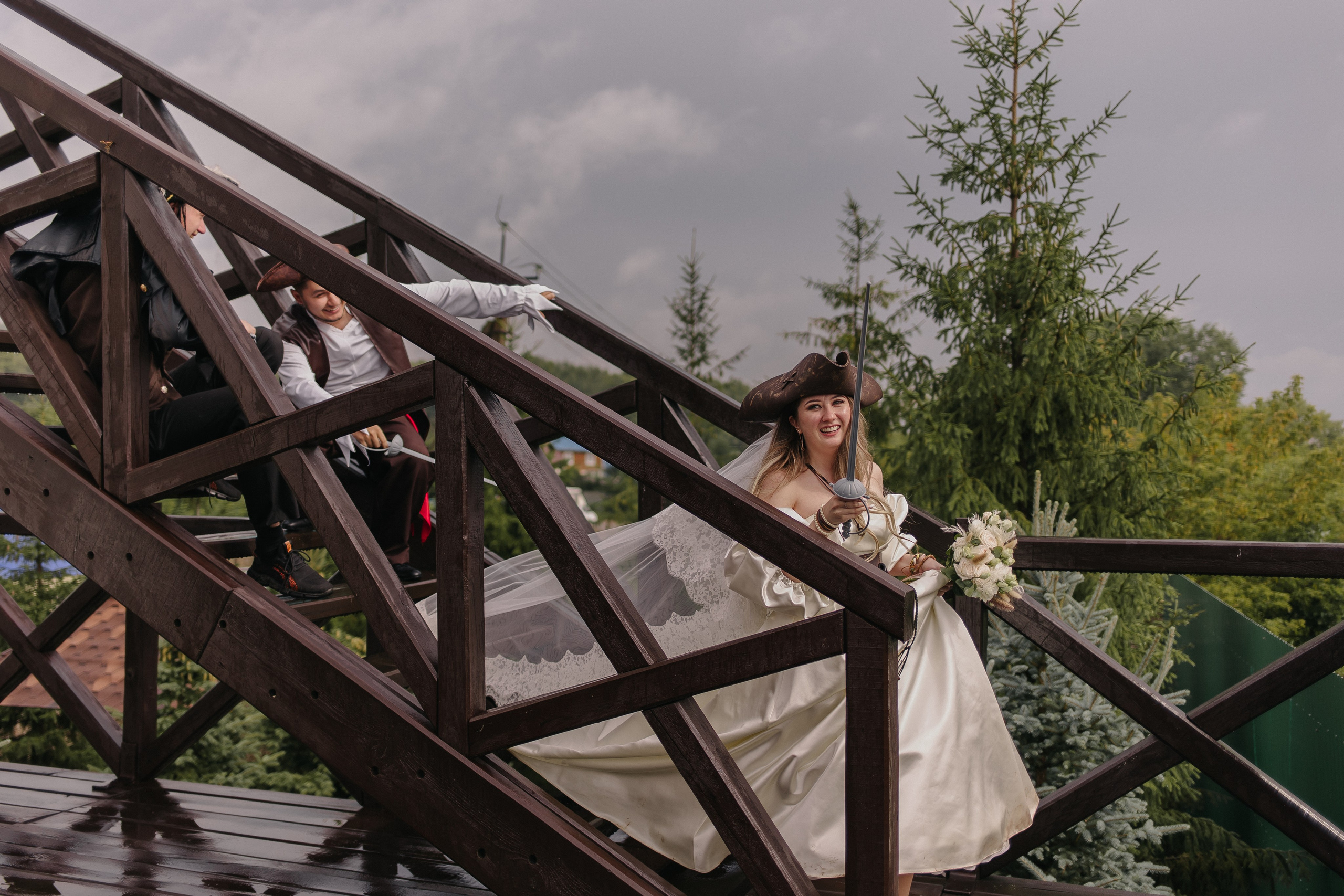 Пиратская свадьба. Свадебный фотограф в Уфе Кира Прозорова