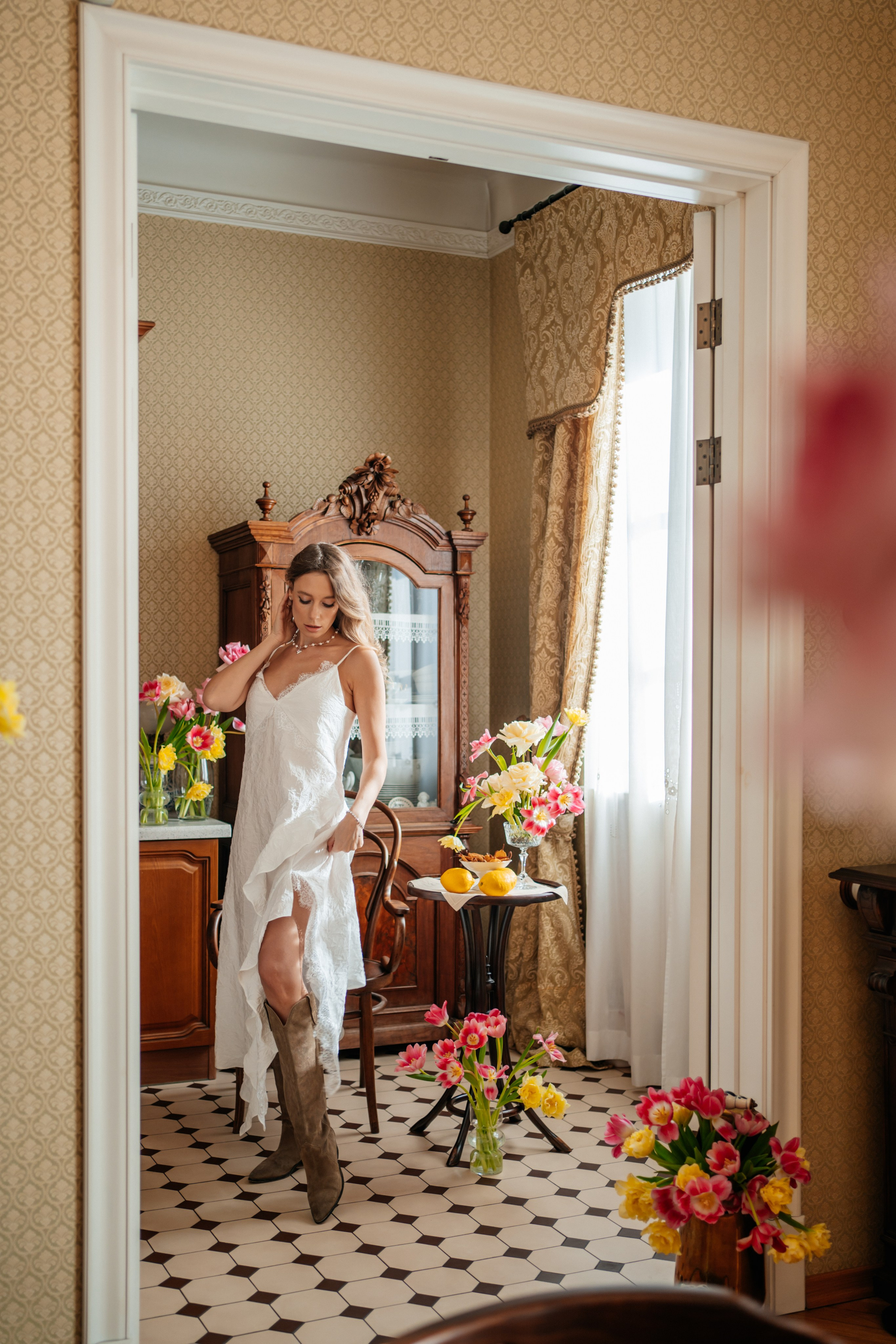 Ретро фотодень, весна 24. Семейный фотограф, фотосессия беременности в Новосибирске Кристина Киб