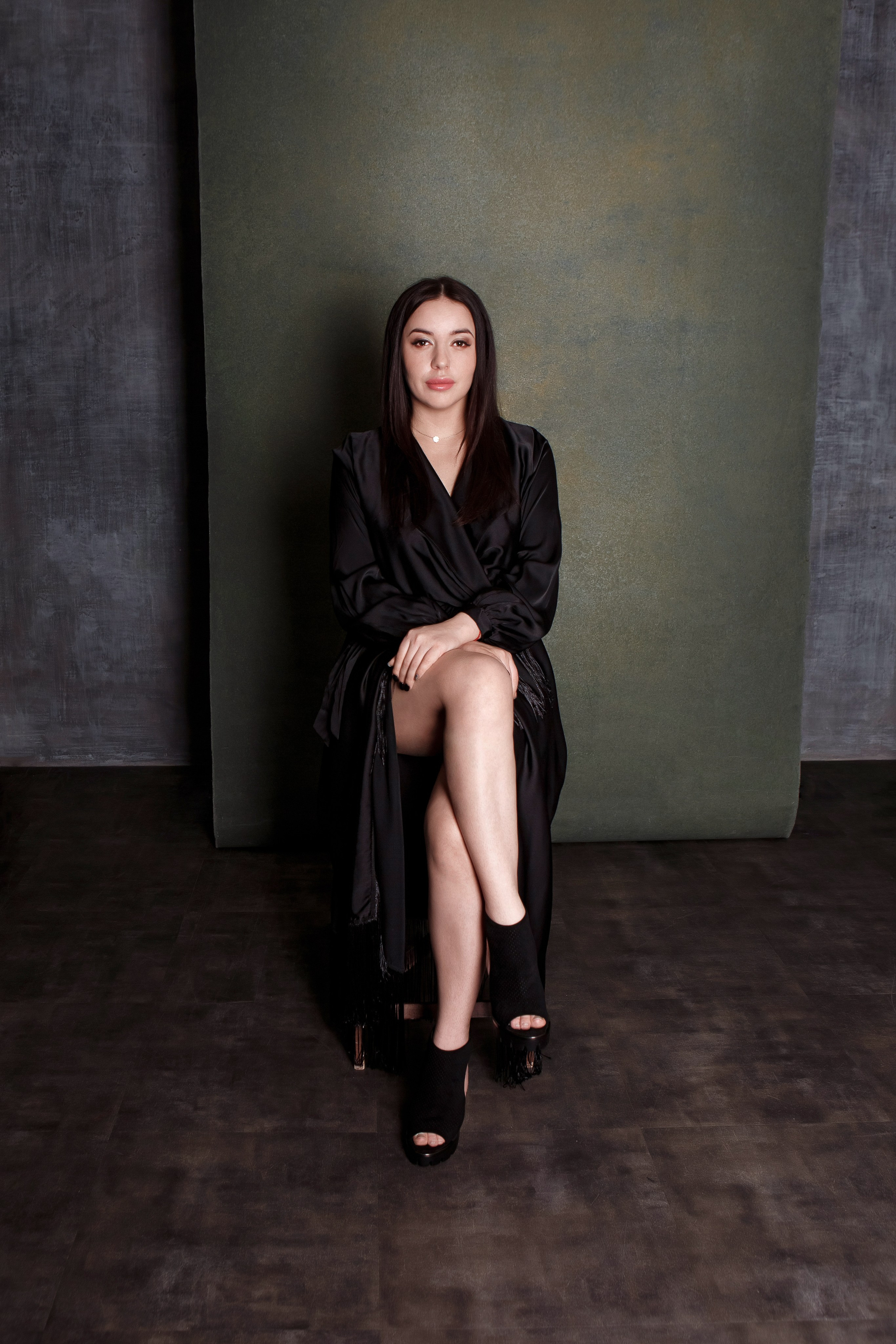 На холсте. Фотограф Екатерина Голицына