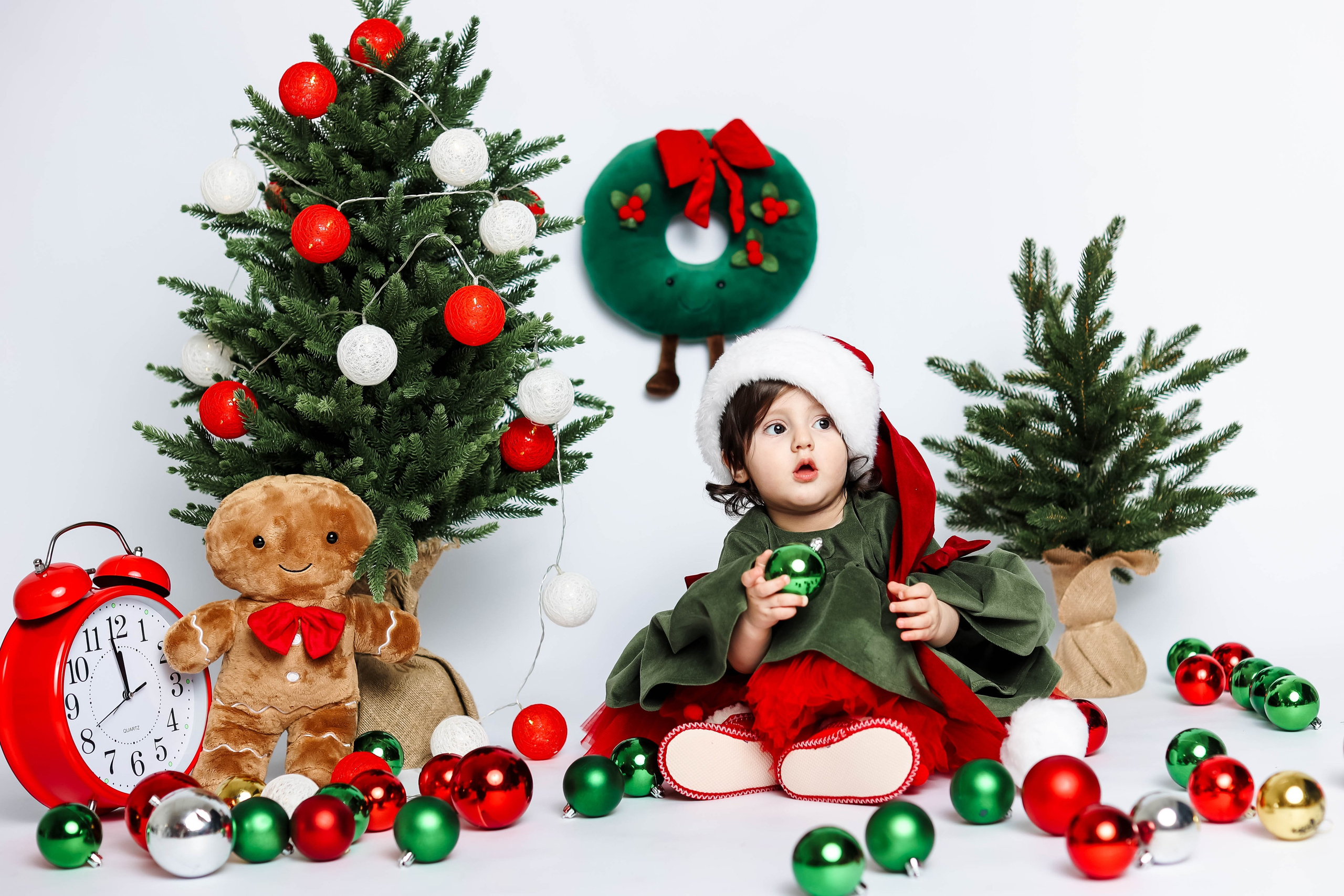 Новогодняя фотосессия на годик, два и три!. Семейный и детский фотограф Москва Елена Екимова 8926-895-38-86