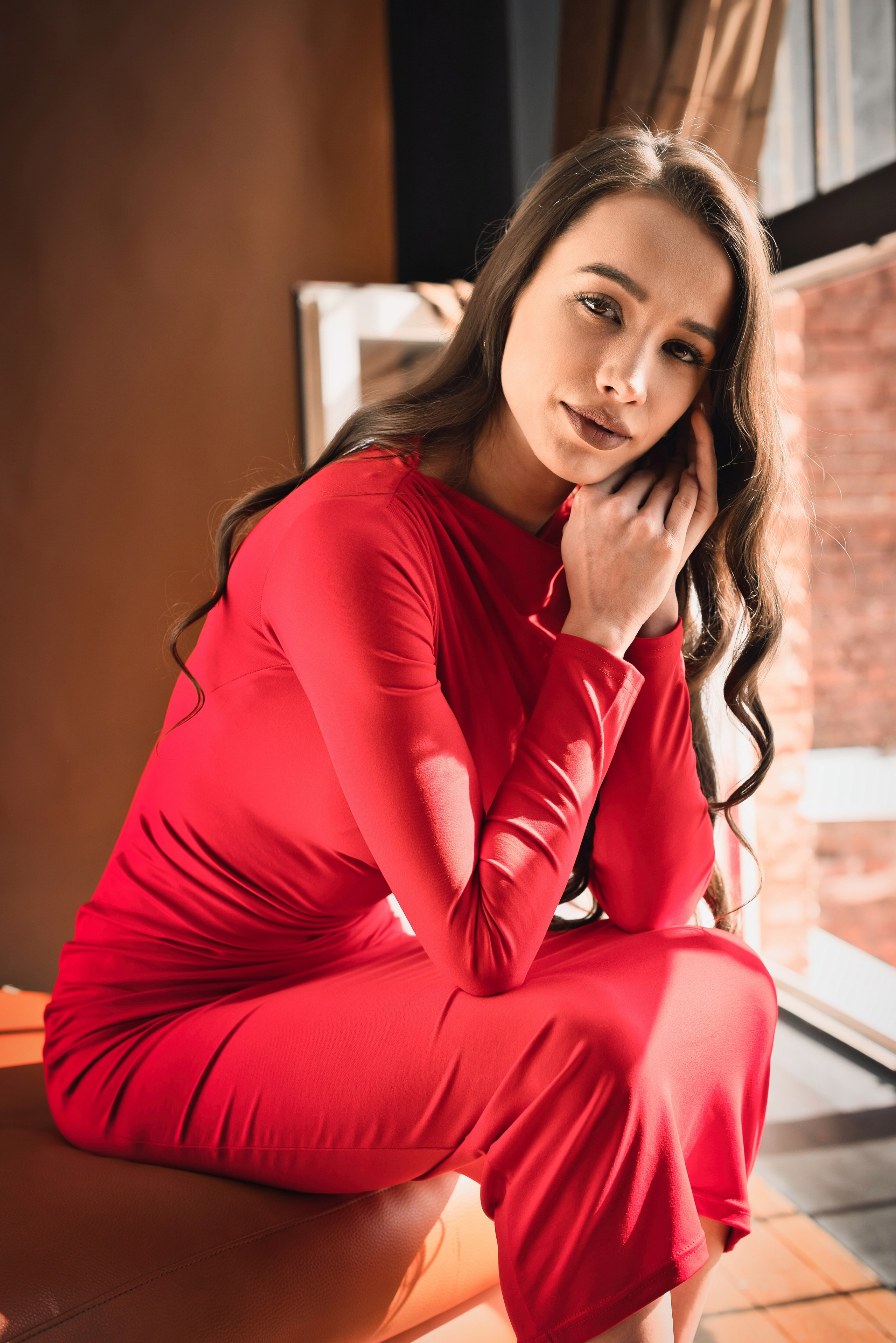 Lady In Red. Фотограф Денис Кривопусков