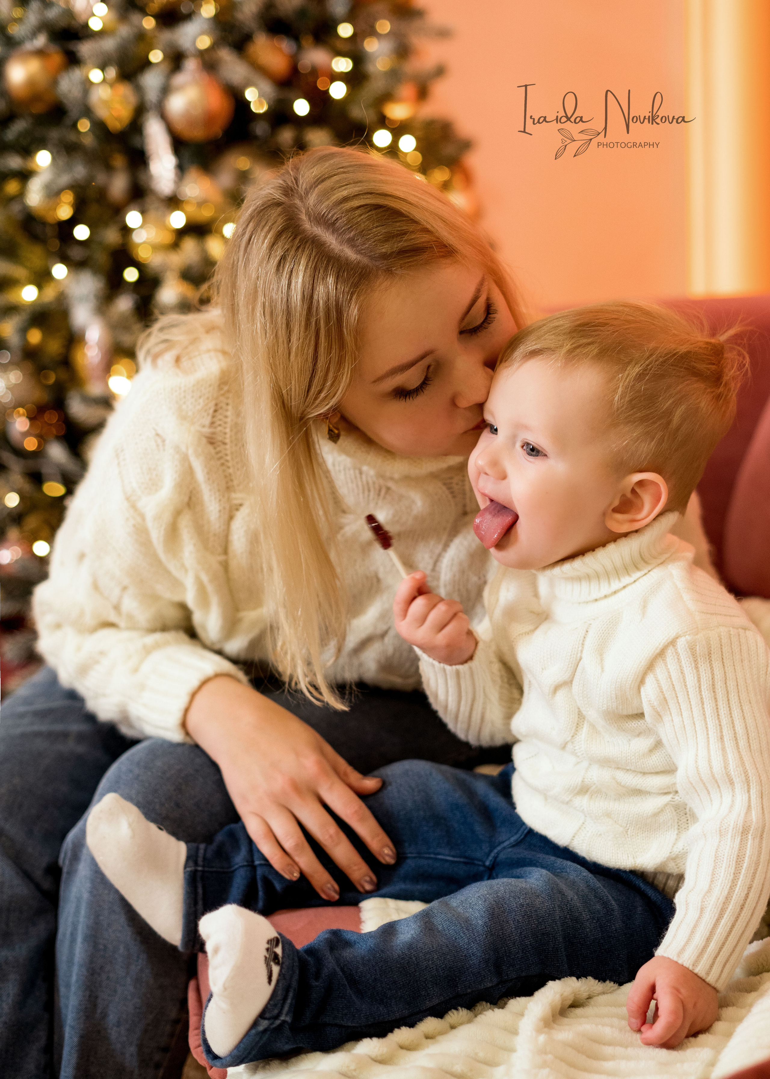 НОВОГОДНИЙ. Фотограф новорожденных в Воронеже Ираида Новикова