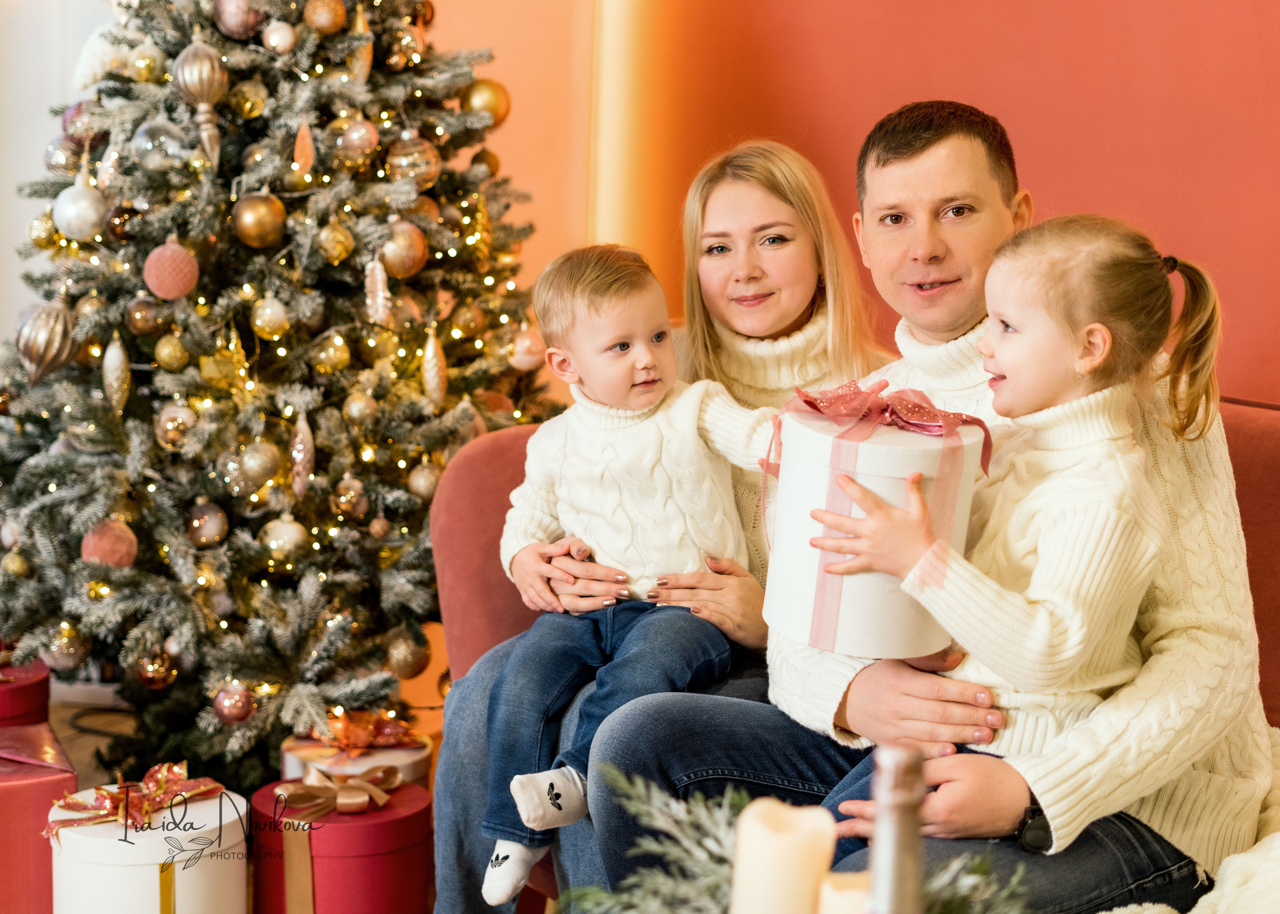 НОВОГОДНИЙ. Фотограф новорожденных в Воронеже Ираида Новикова