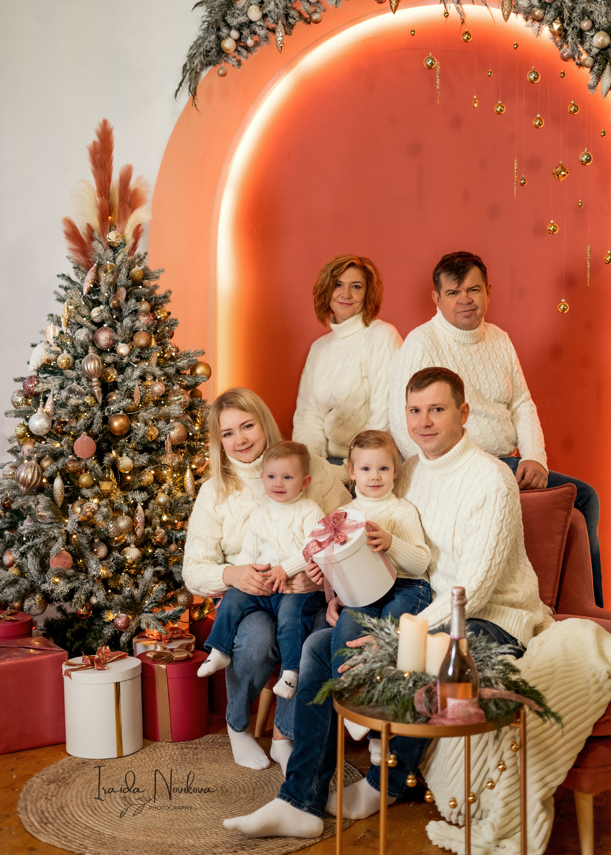 НОВОГОДНИЙ. Фотограф новорожденных в Воронеже Ираида Новикова