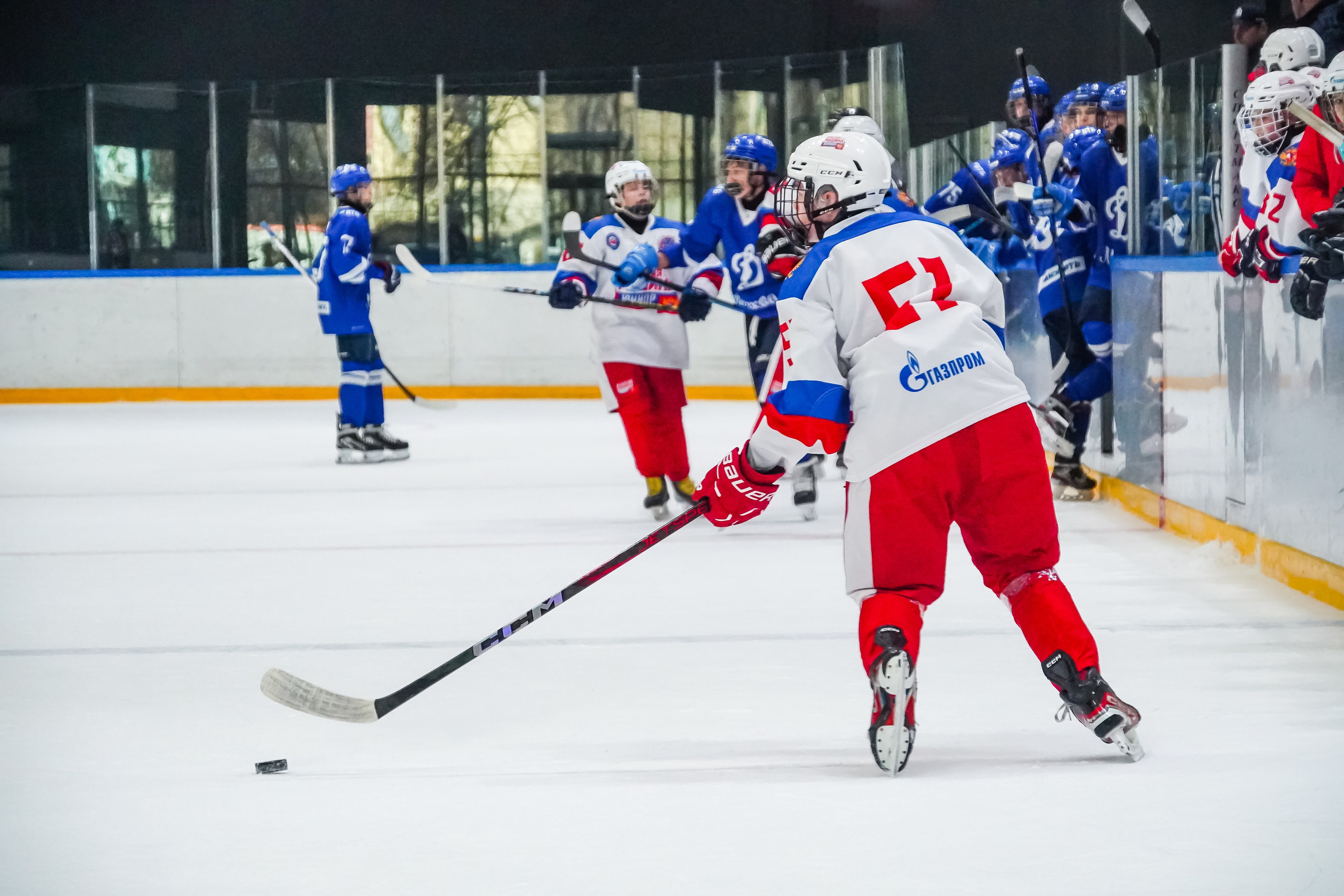 Красная Машина Юниор — Динамо. Спортивный фотограф | Москва