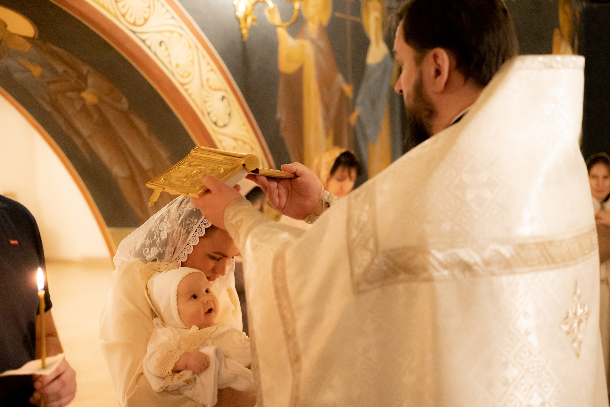 Фотосессия крещения. Фотограф в Красногорске и Москве Корчагина Елена