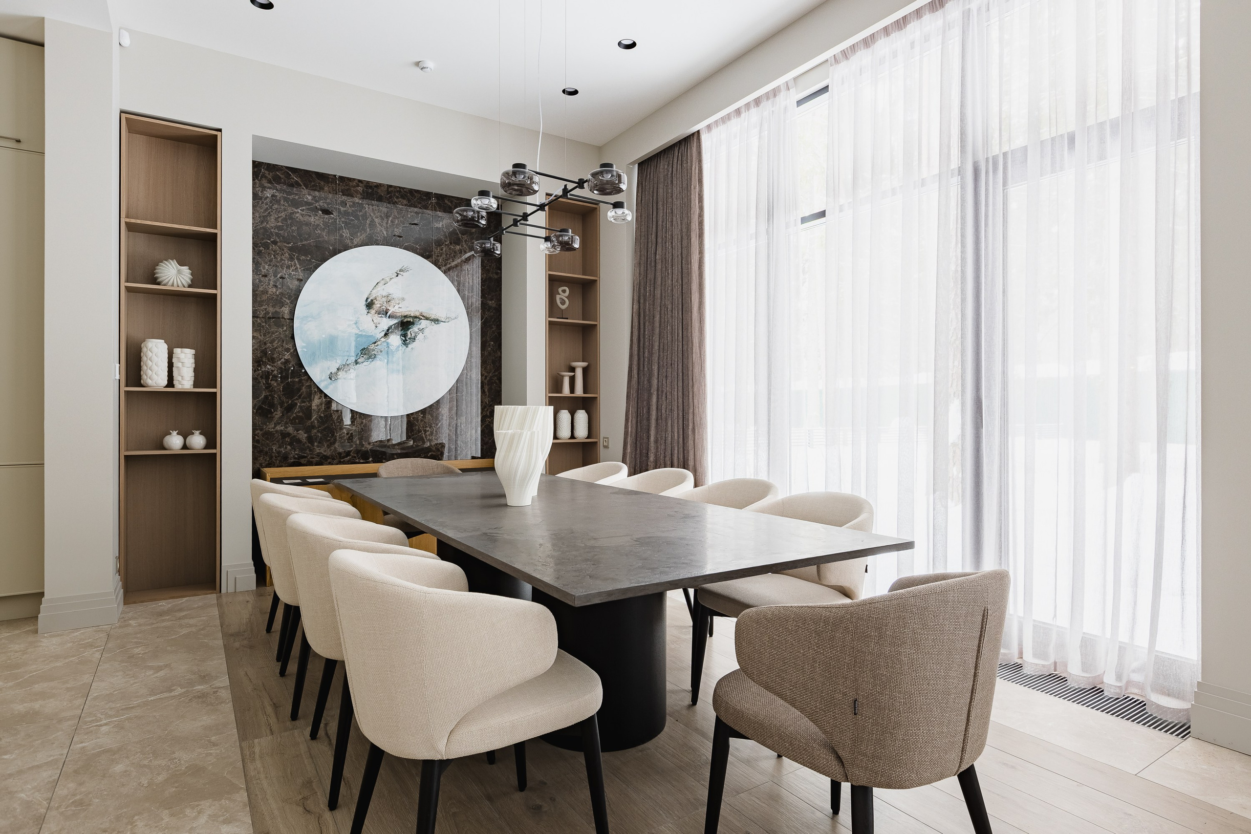 Дом в КП Маслово Парк. Интерьерный фотограф в Москве Роман Потапов