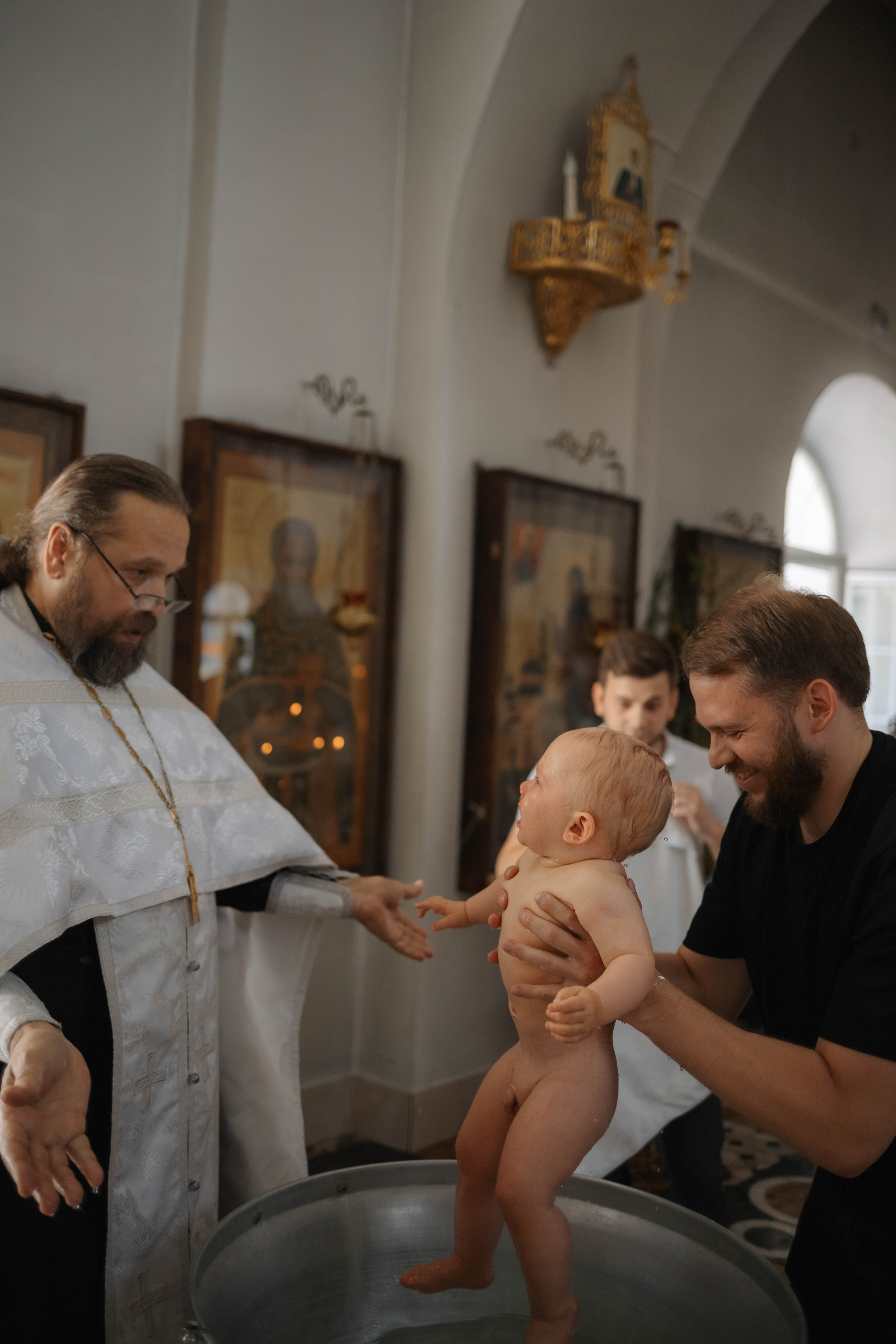 Крещение Миши. Семейный и детский фотограф в Москве Александра Нараевская