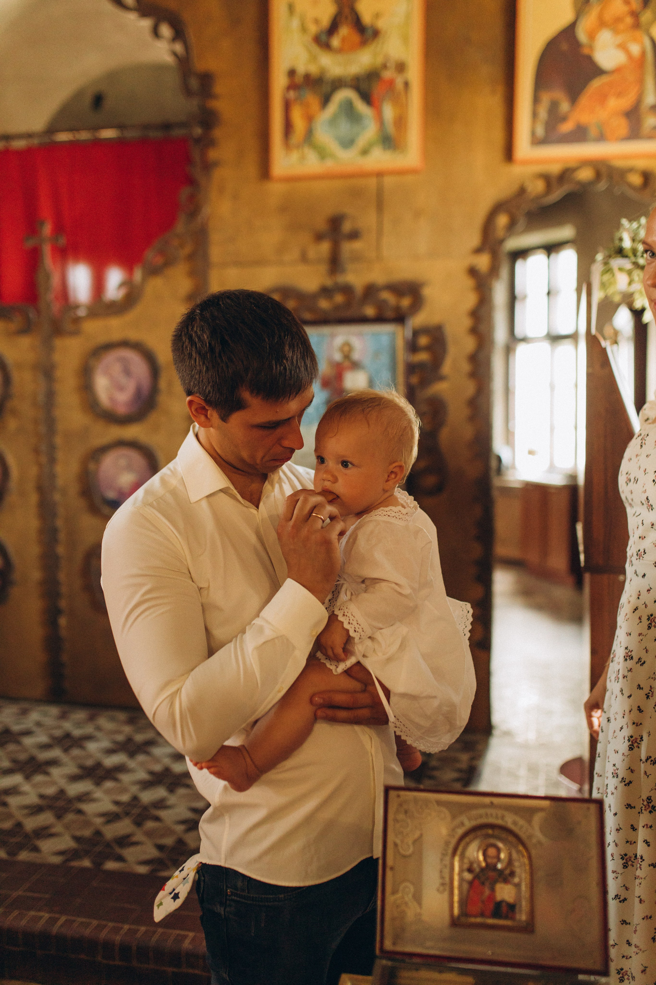 Крещение Марии. Семейный фотограф в Обнинске