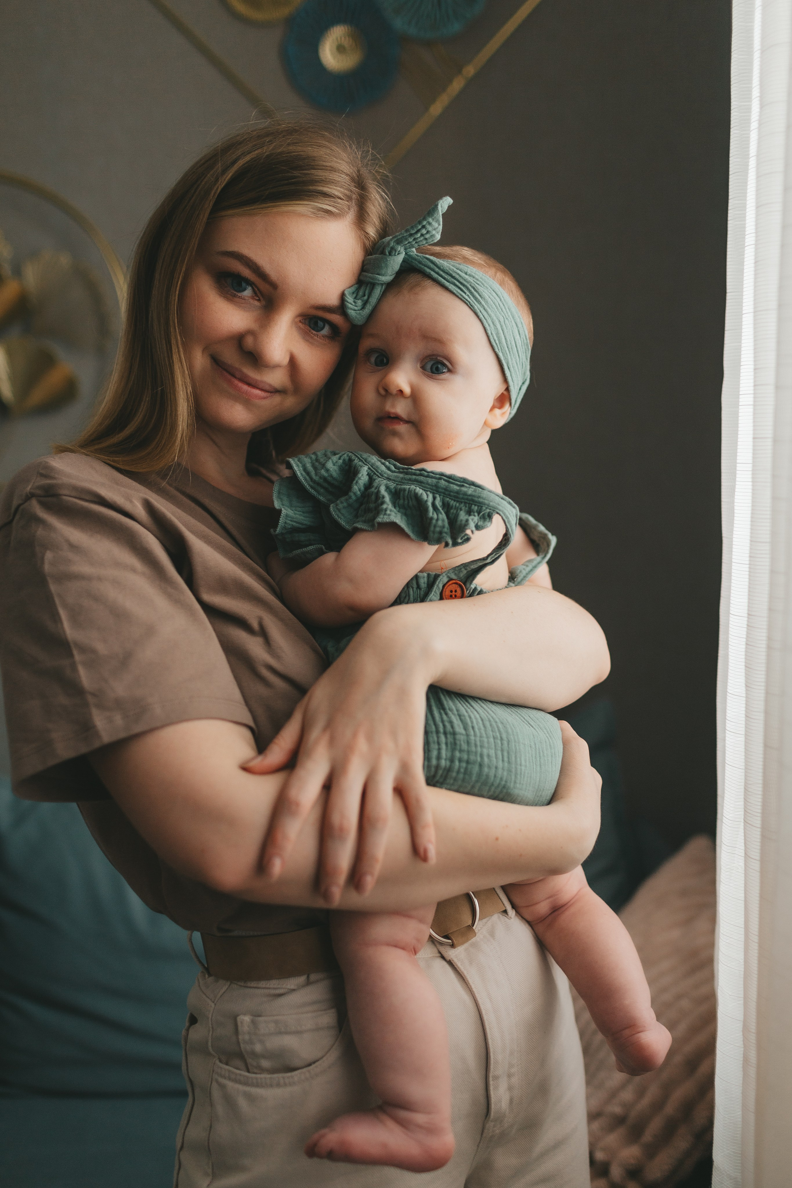 Женя, Юля и Вероника (домашняя фотосессия). Семейный и детский фотограф и видеограф в Москве, Дрокина Наталья