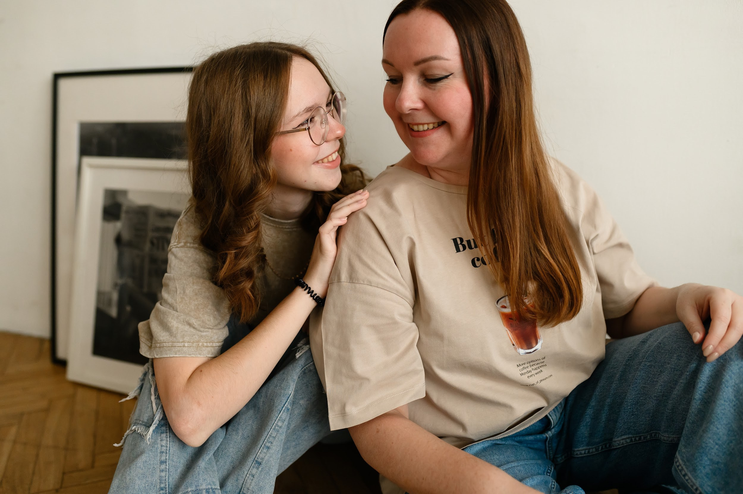 Семья. Минимализм. Фотограф Марина Росси