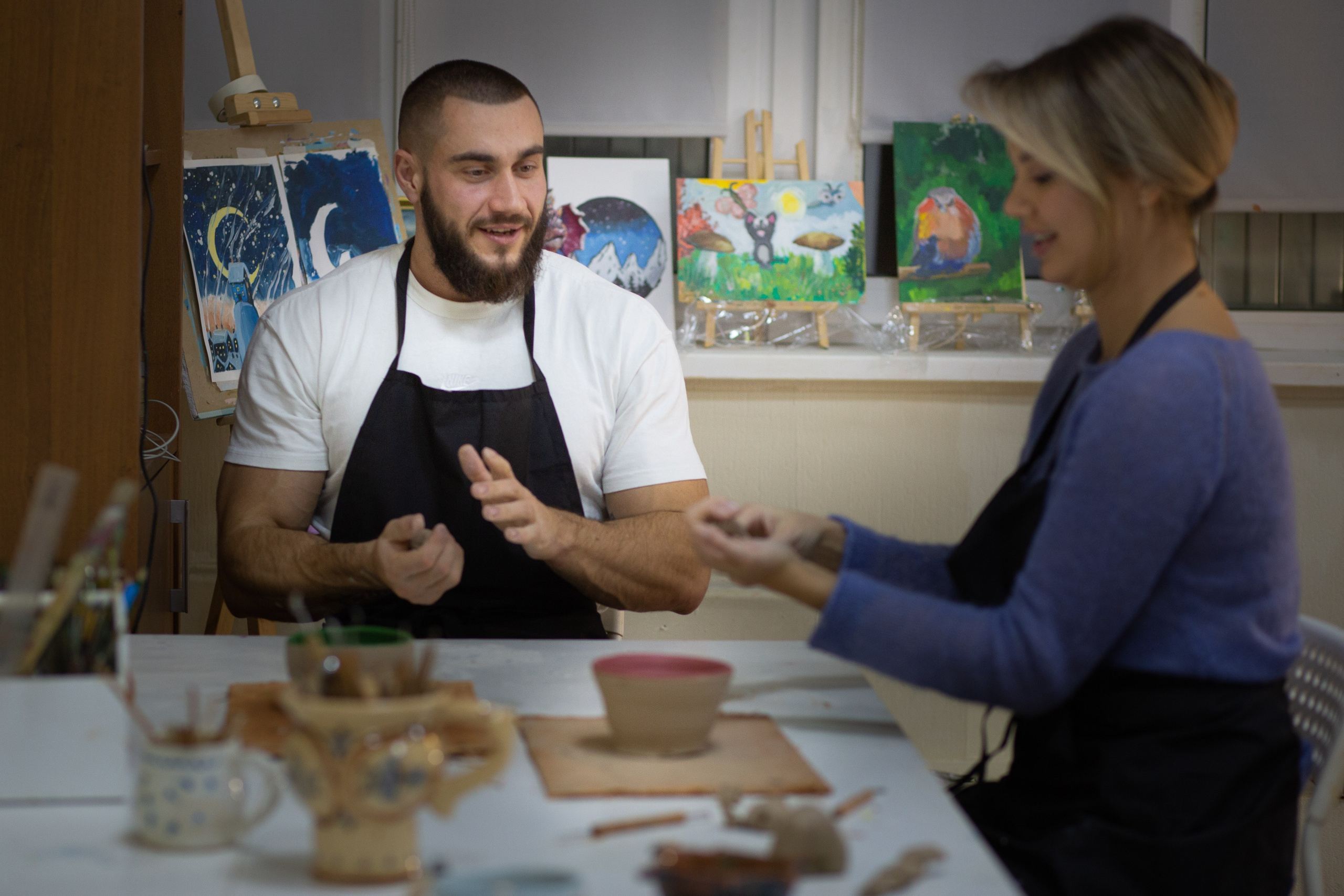 Мастер-класс для двоих. Фотограф в Новосибирске Краснова Евгения
