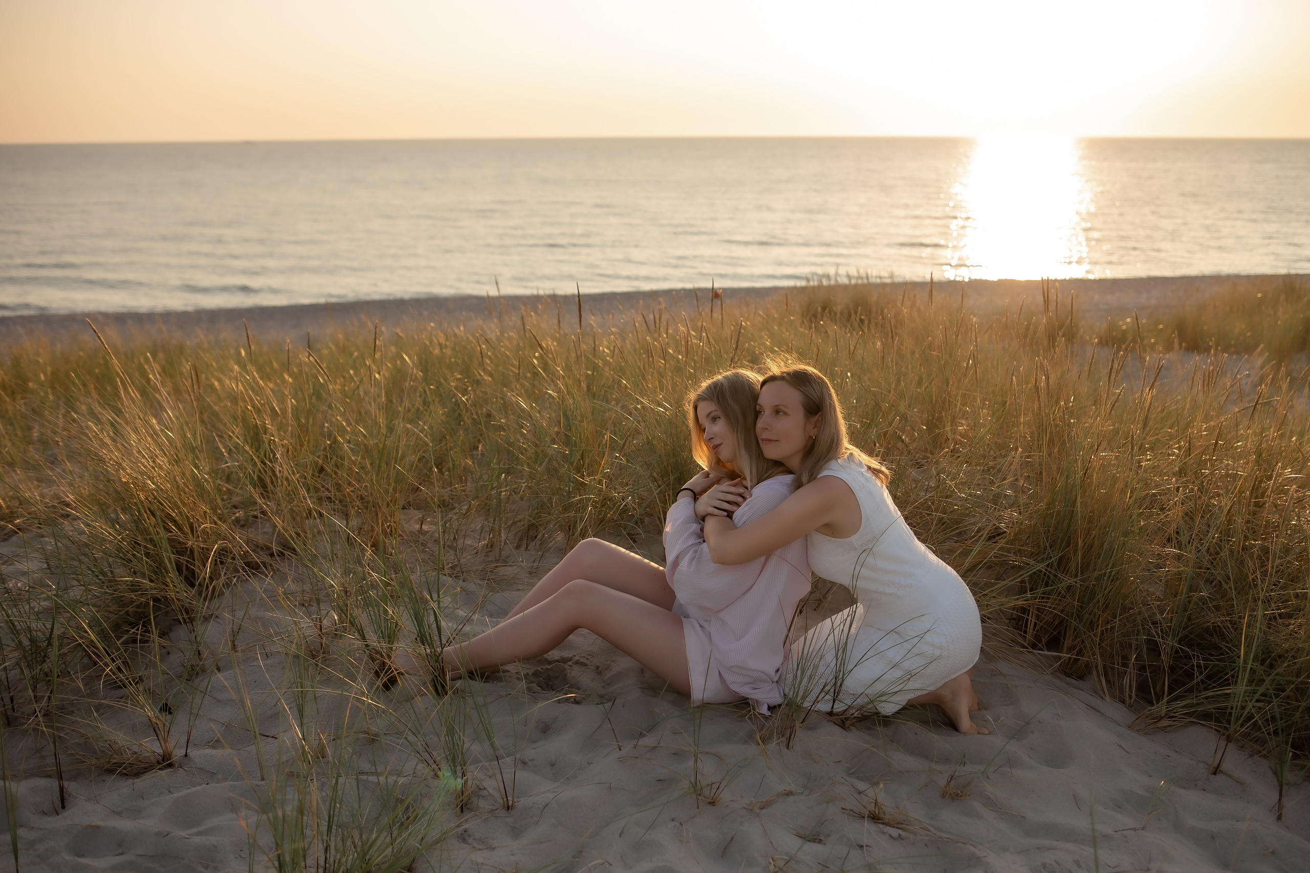 Екатерина и Антон. На закате. Фотограф в Калининграде Решетникова Алина