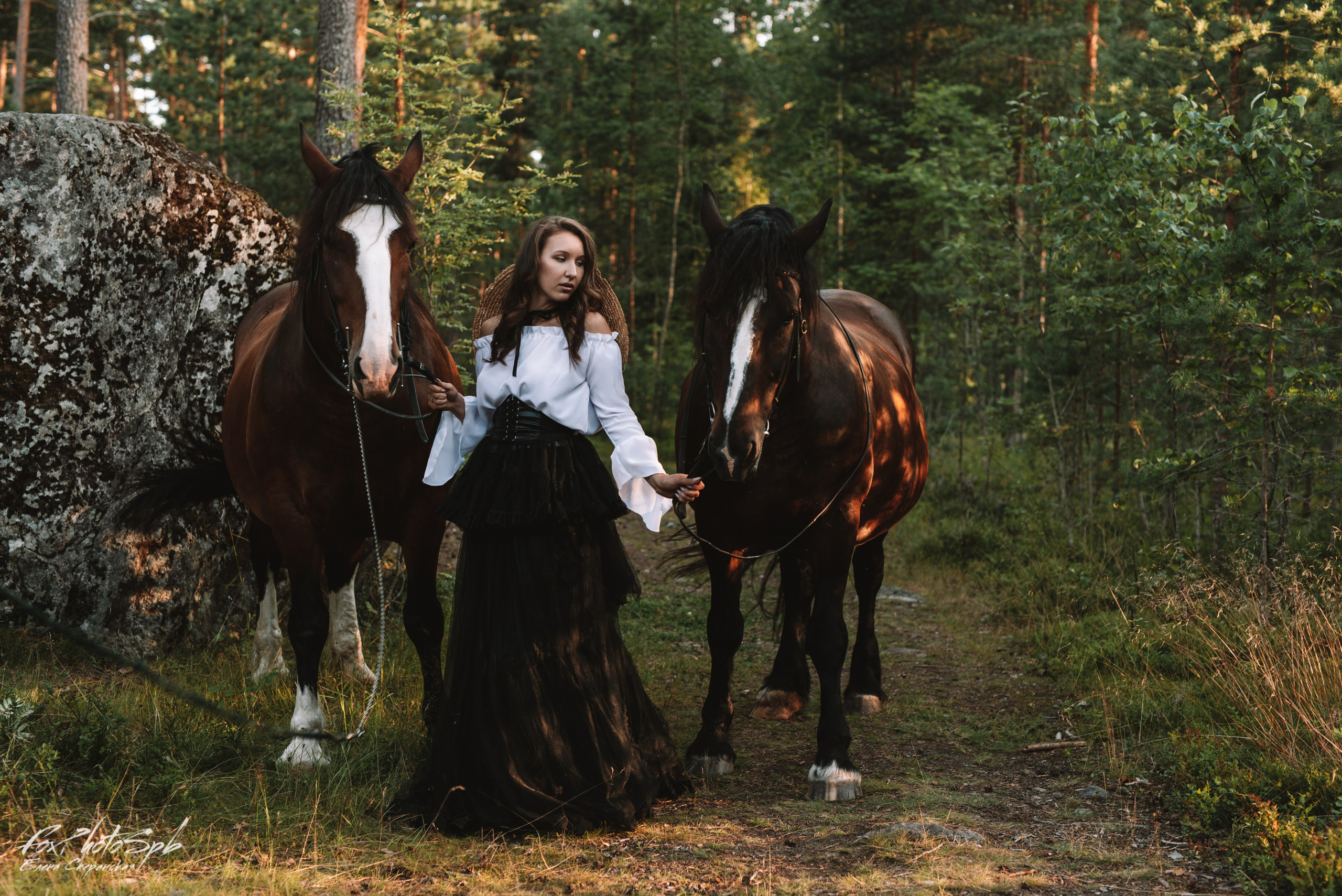 С лошадками. Фотограф в Санкт-Петербурге и Ленинградской области