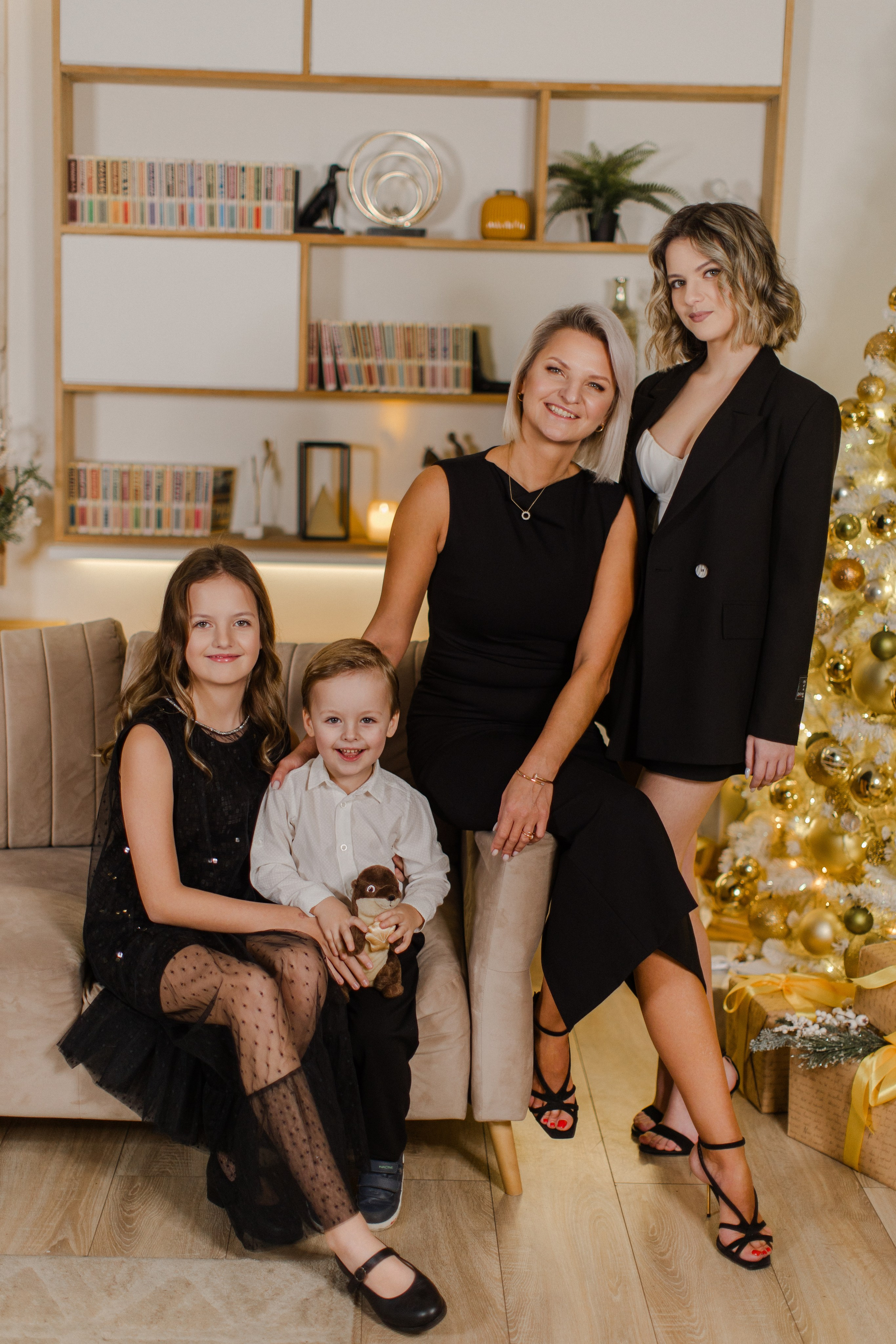 Яна с детьми. Семейный и детский фотограф в Москве Кузьмина Мария