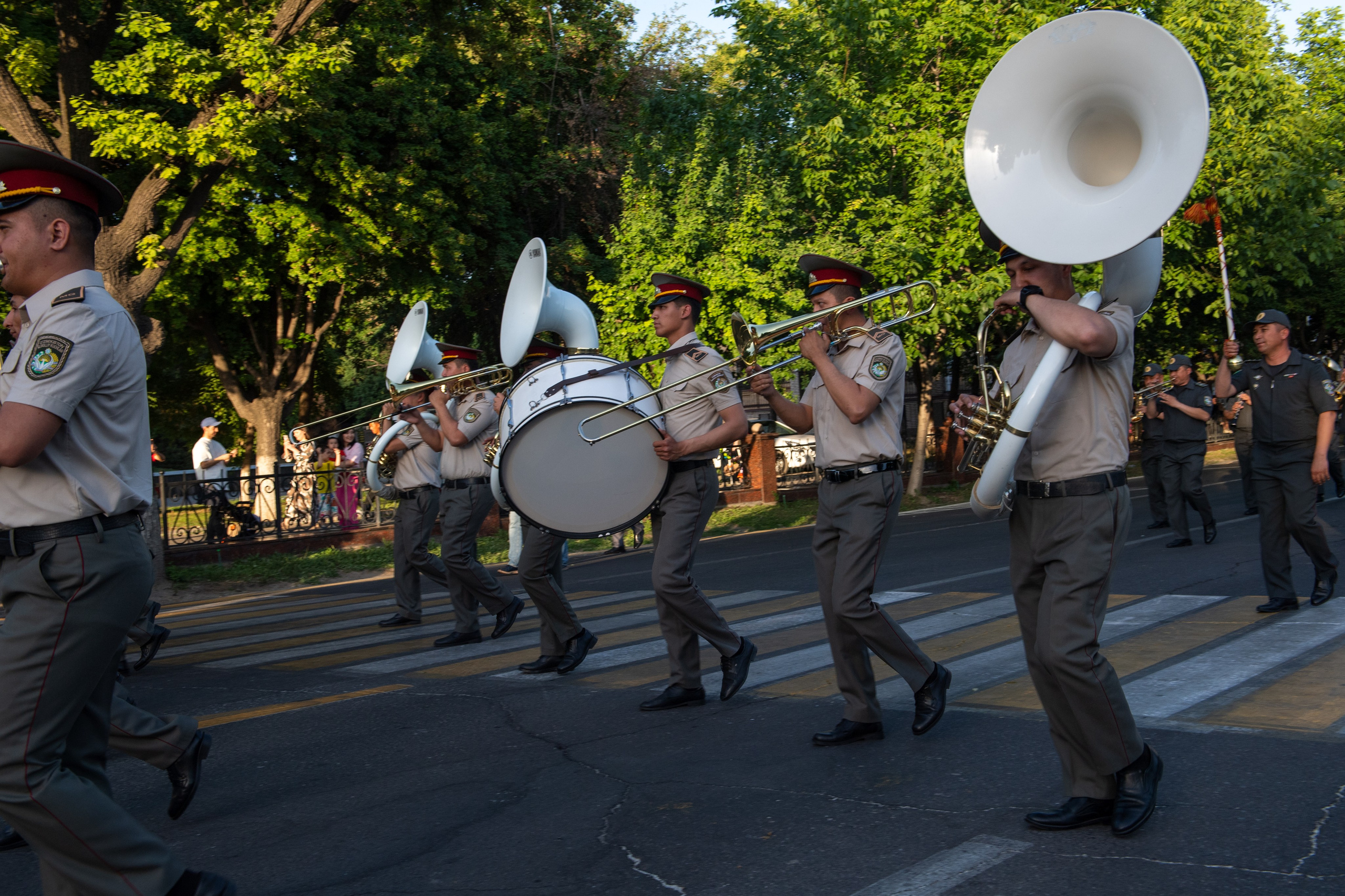 Конный парад в Ташкенте. Репортажный, спортивный и документальный фотограф в Ташкенте Алексей Елисеев