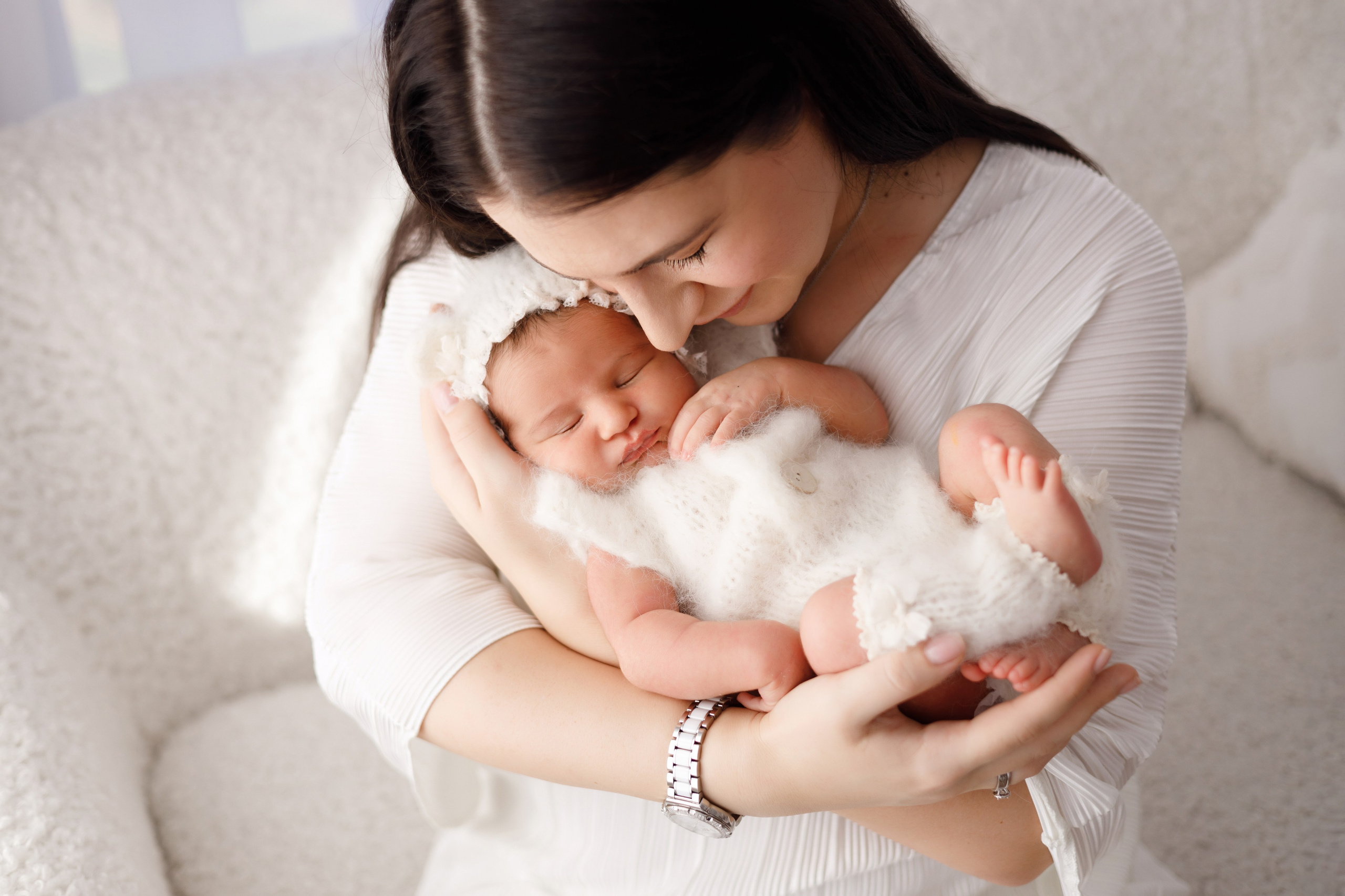 Новорожденные. Алена. Профессиональная детская и семейная фотостудия в Краснодаре