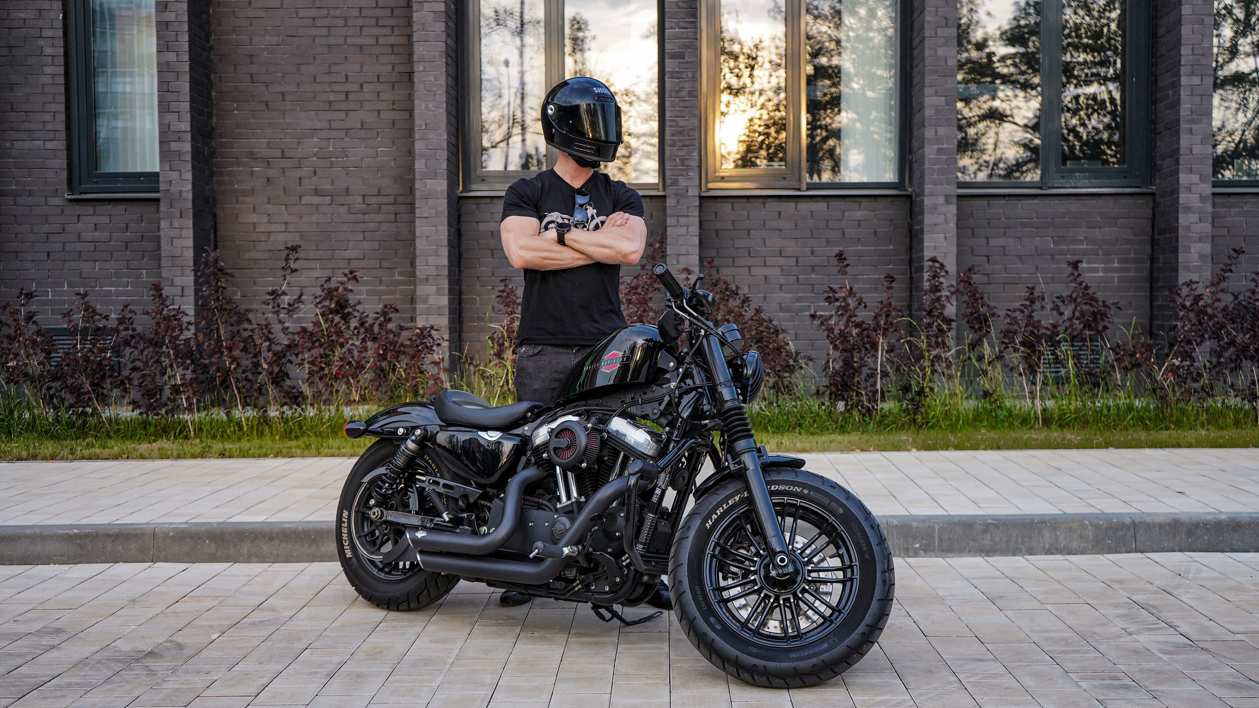 Harley-Davidson Sportster 1200 forty-eight. Автомобильный фотограф Шакая Кирилл