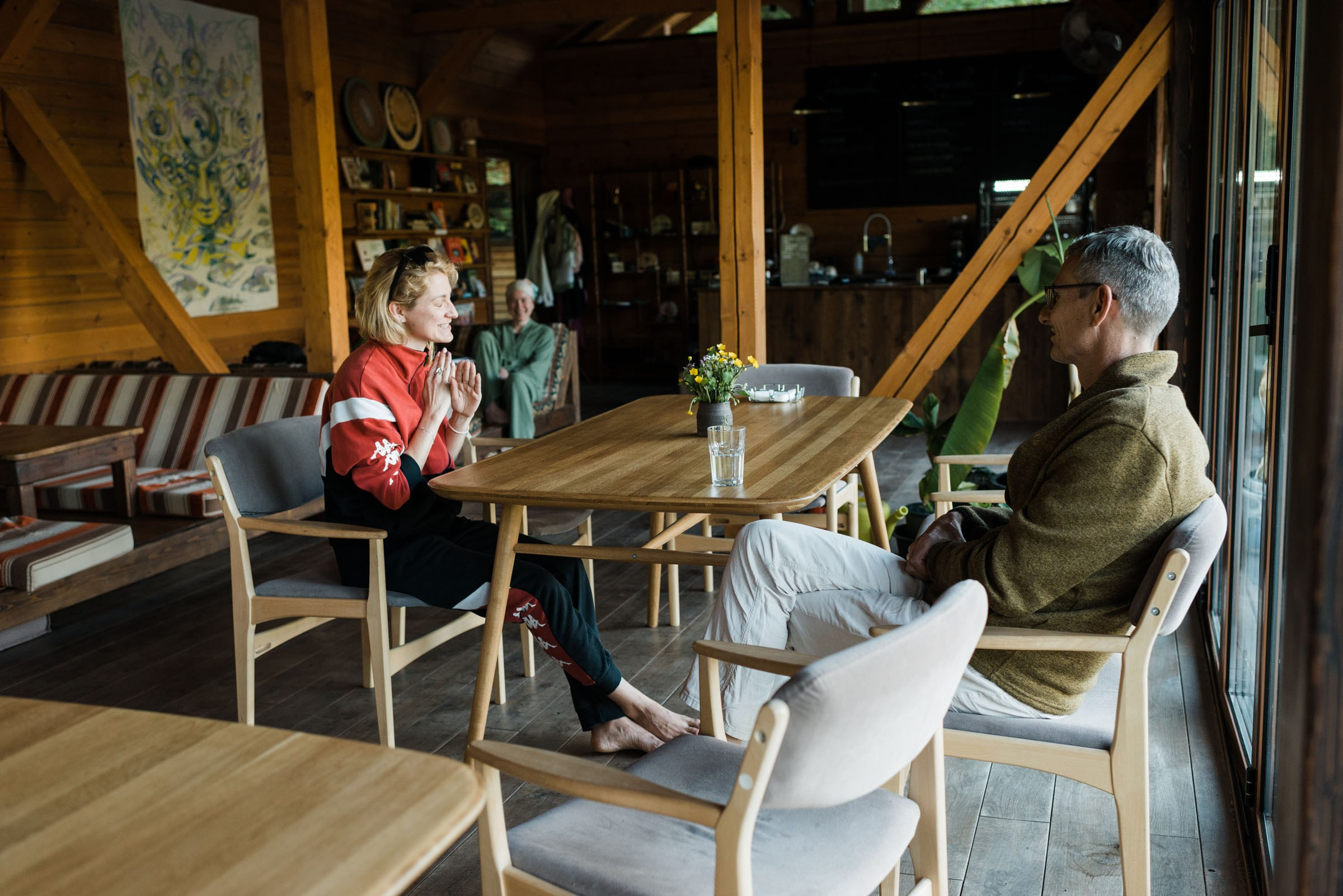 Дана / Ретрит-Випассана с Энтони Марквеллом. Фотограф Алутера Ирина