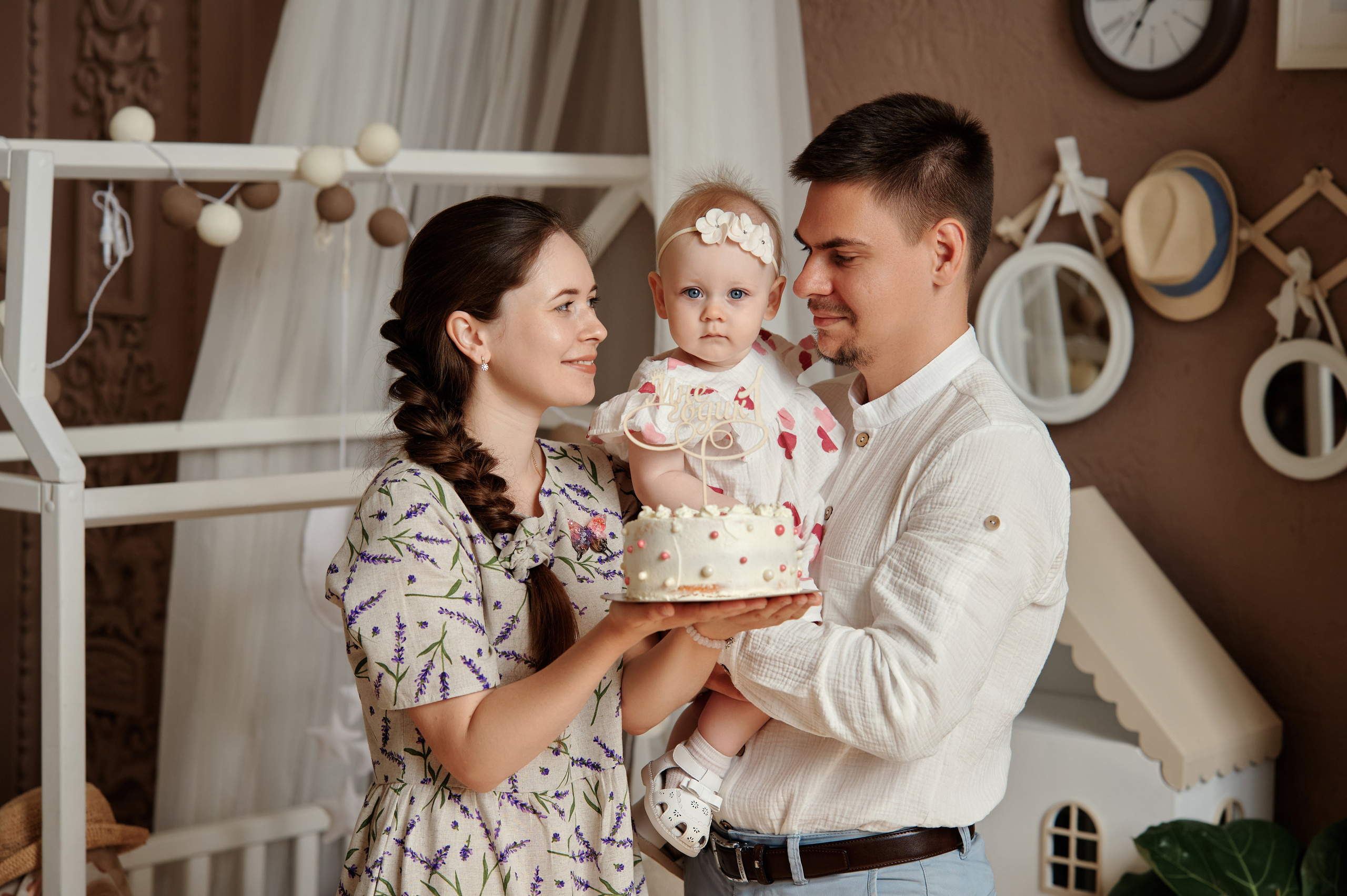 Машеньке 1 год. Фотограф в Воронеже Тазаева Светлана