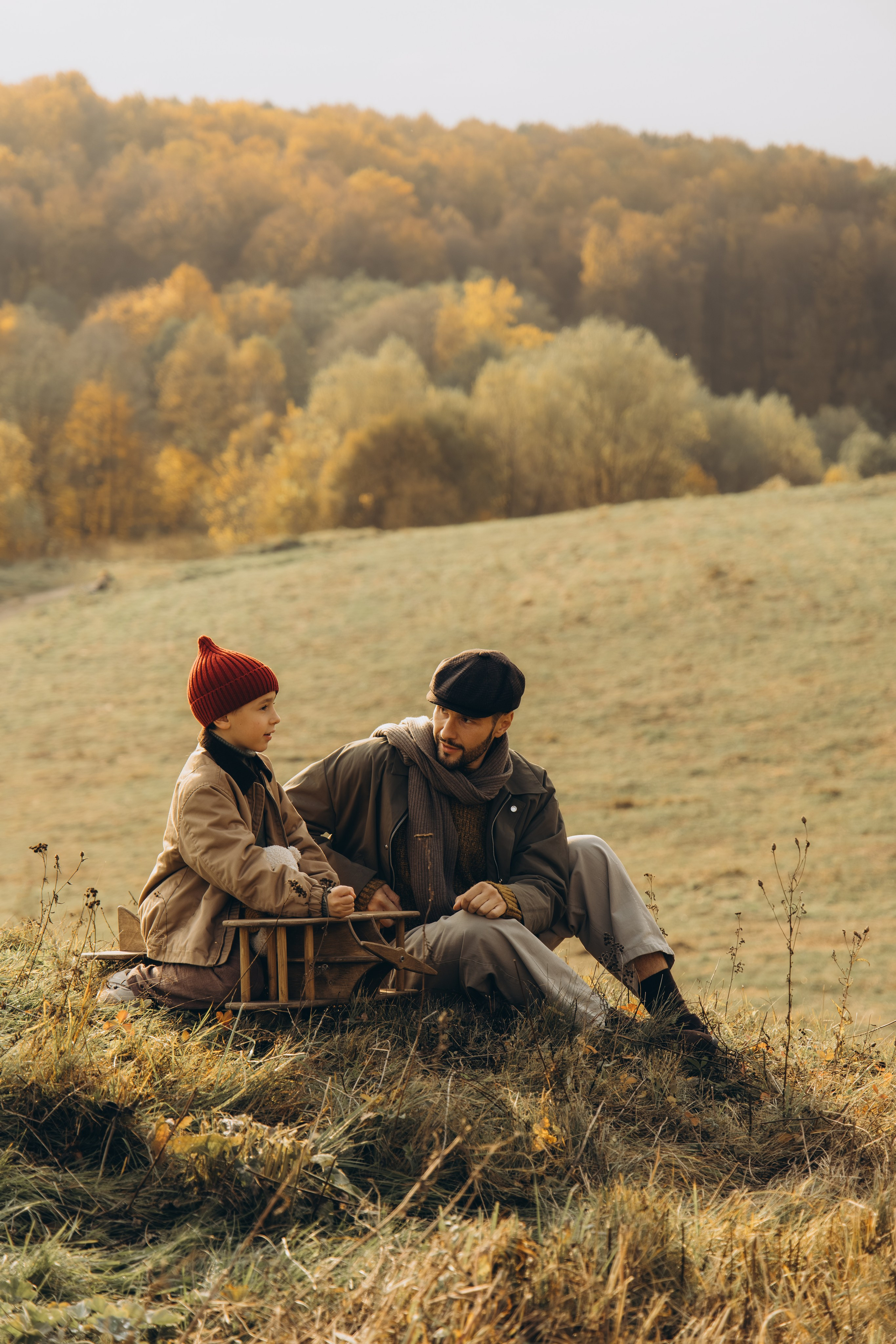 Теплая осенняя история. Семейный фотограф в Москве Лоншакова Кристина