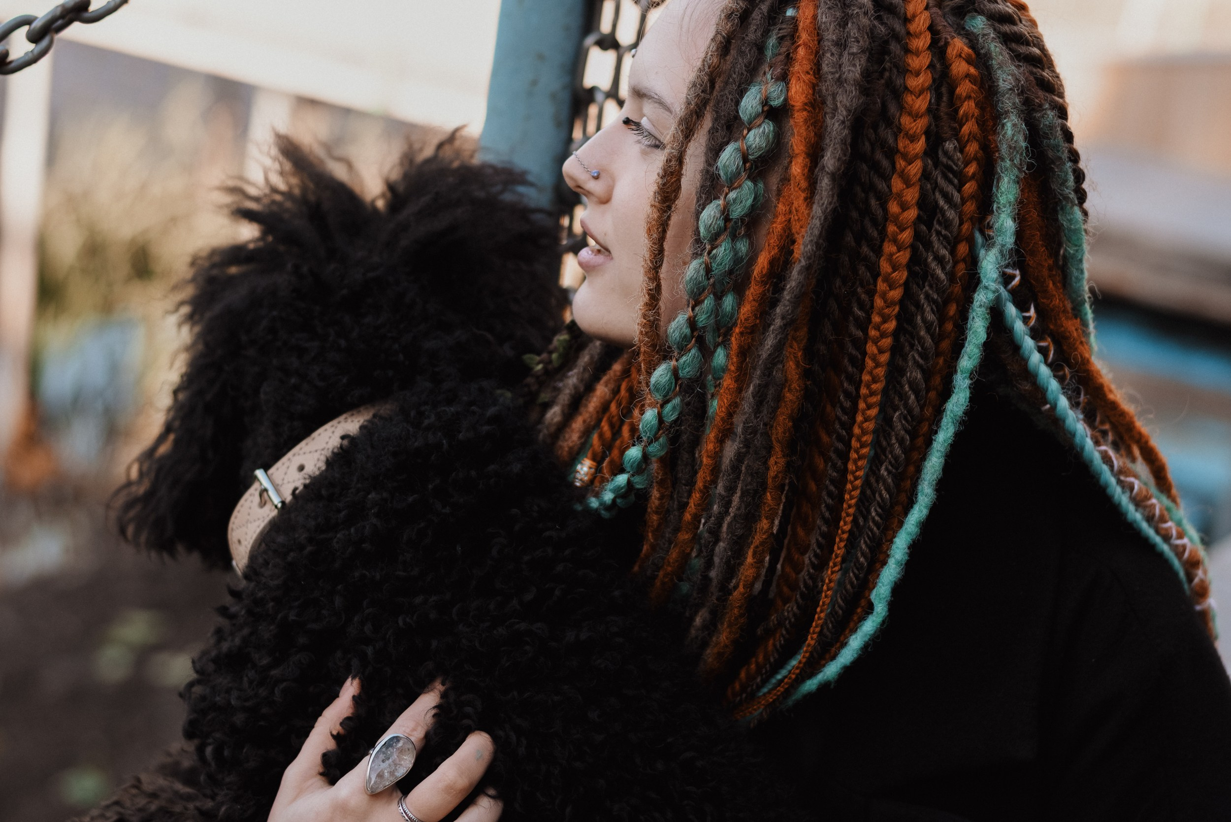 Стася и Каренин. Фотограф Дарья Мустафина, Тюмень