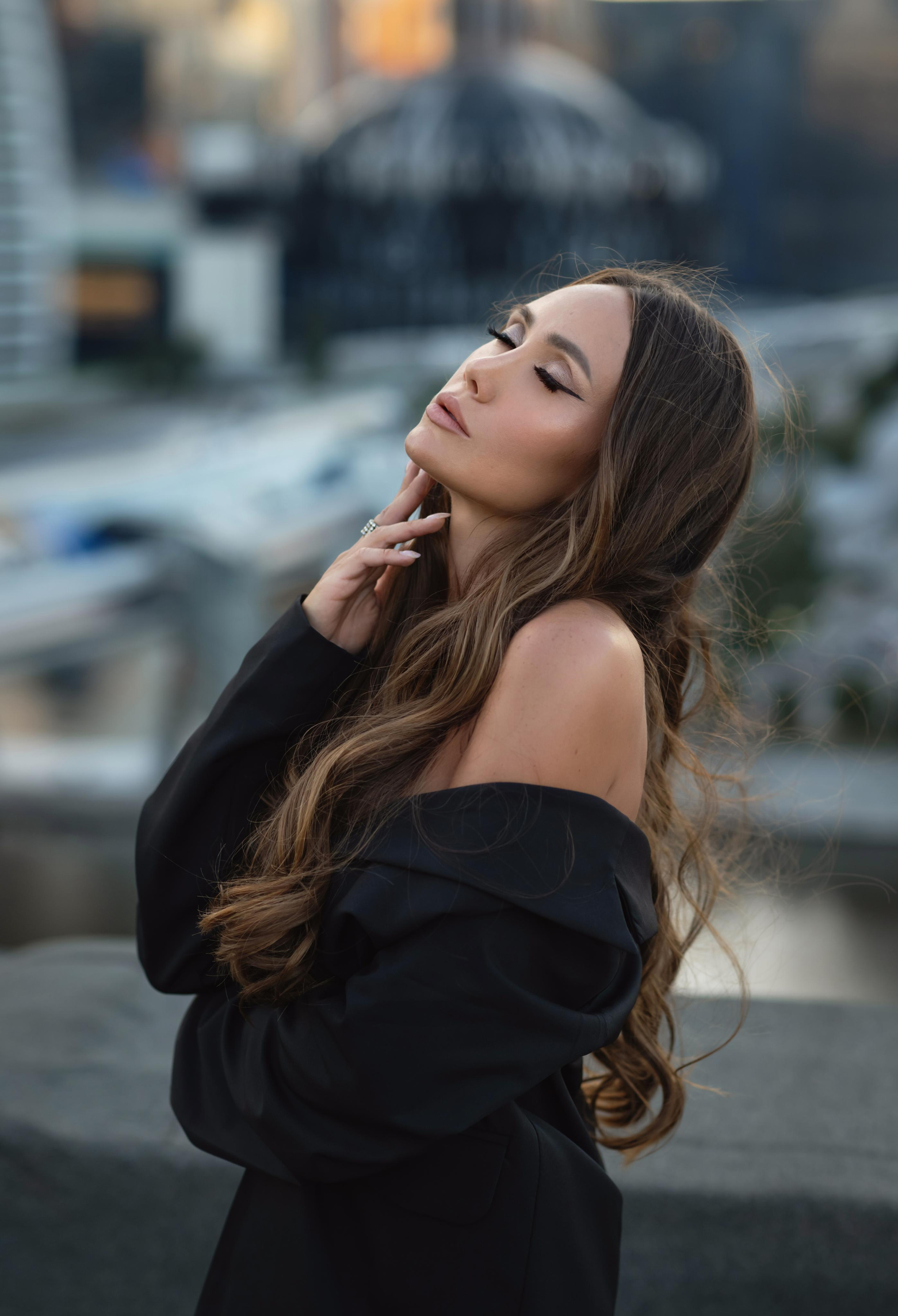 Фотограф на крыше в Москве