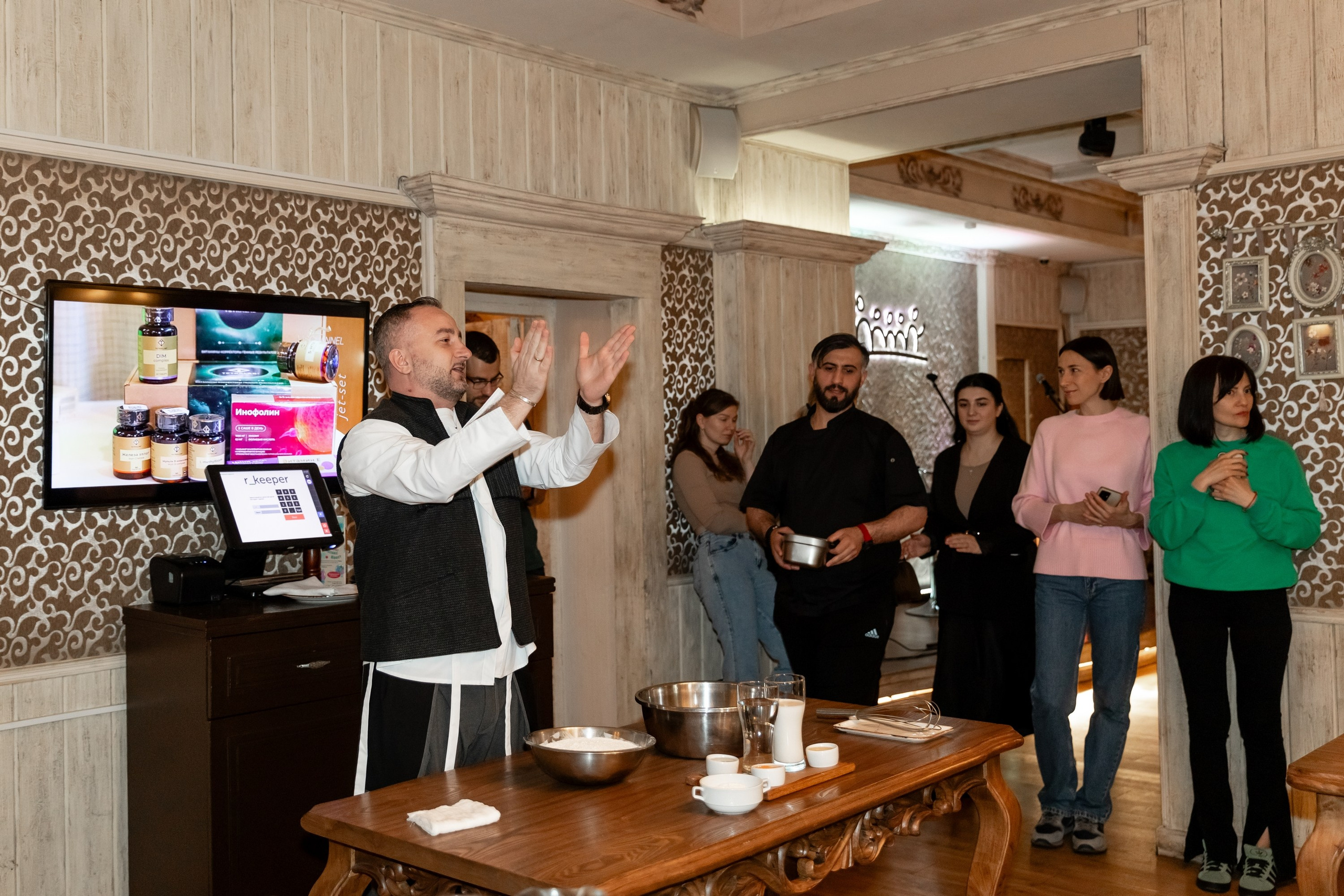 Кулинарный мастер-класс (Оджахури). Татьяна Чернышова свадебный фотограф Москва
