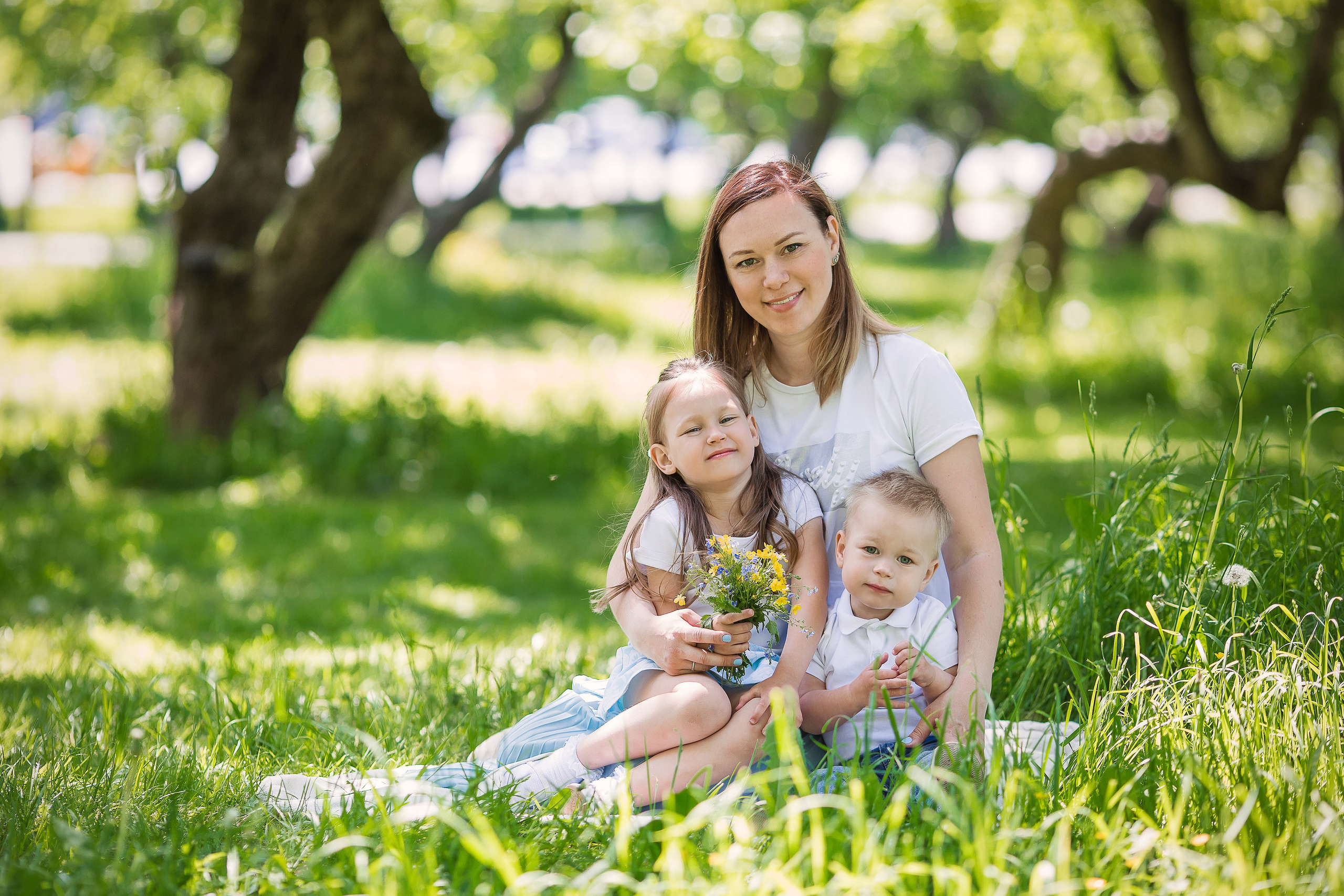 Надежда и семья. Фотограф на Крещение, семейный фотограф в Москве