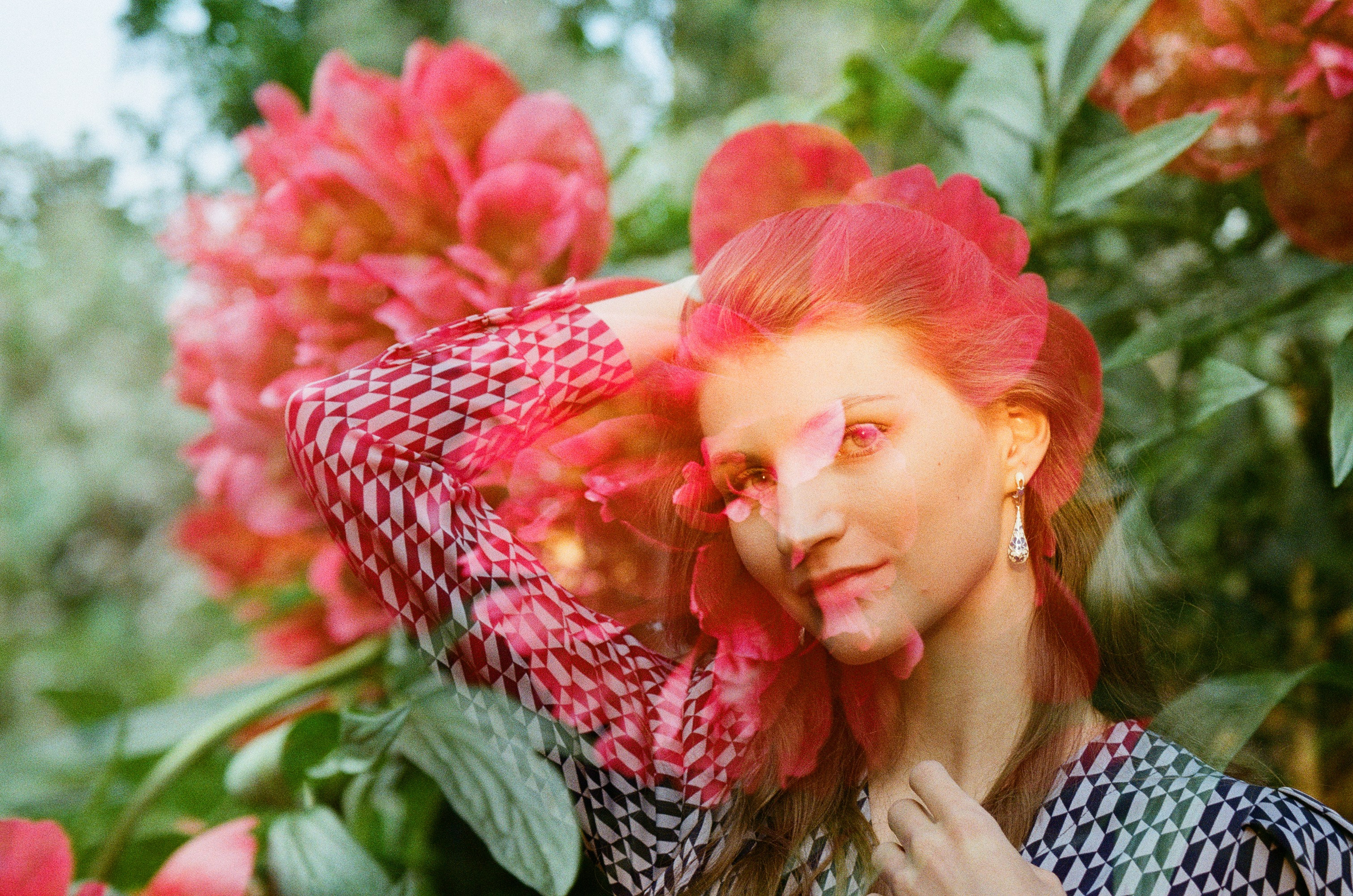 Маргарита. Цветочная мультиэкспозиция