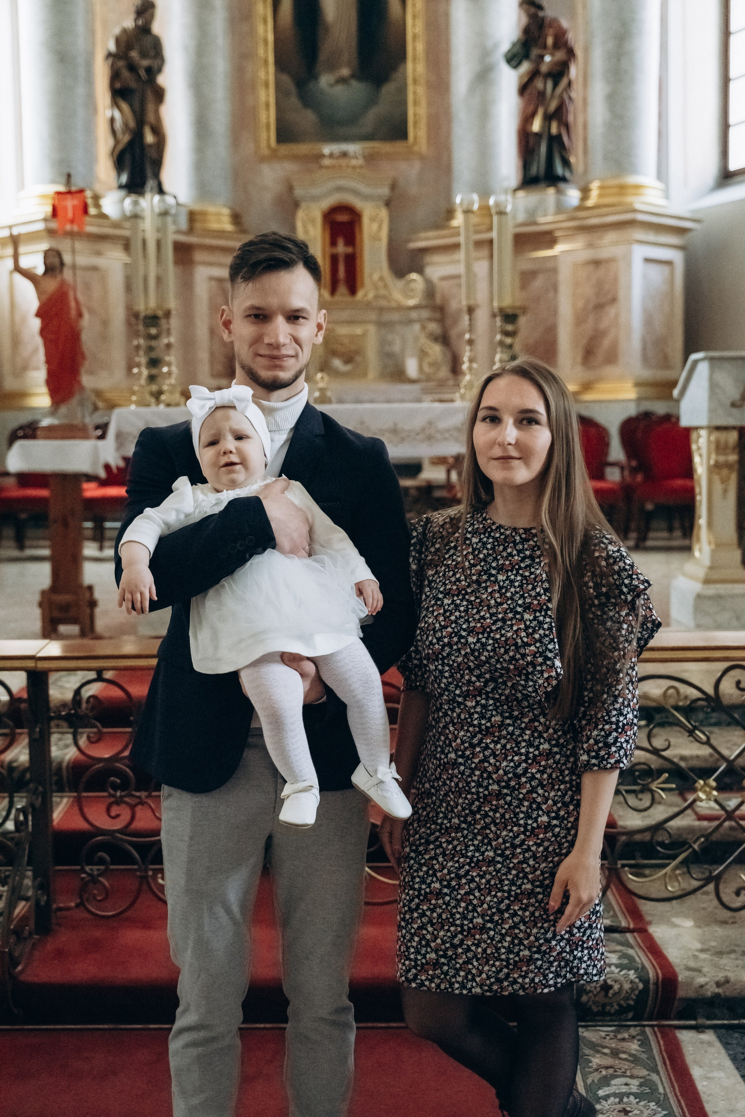 Крещение Ульяны (Белый костёл). Семейный фотограф в Минске Дарья Дреко