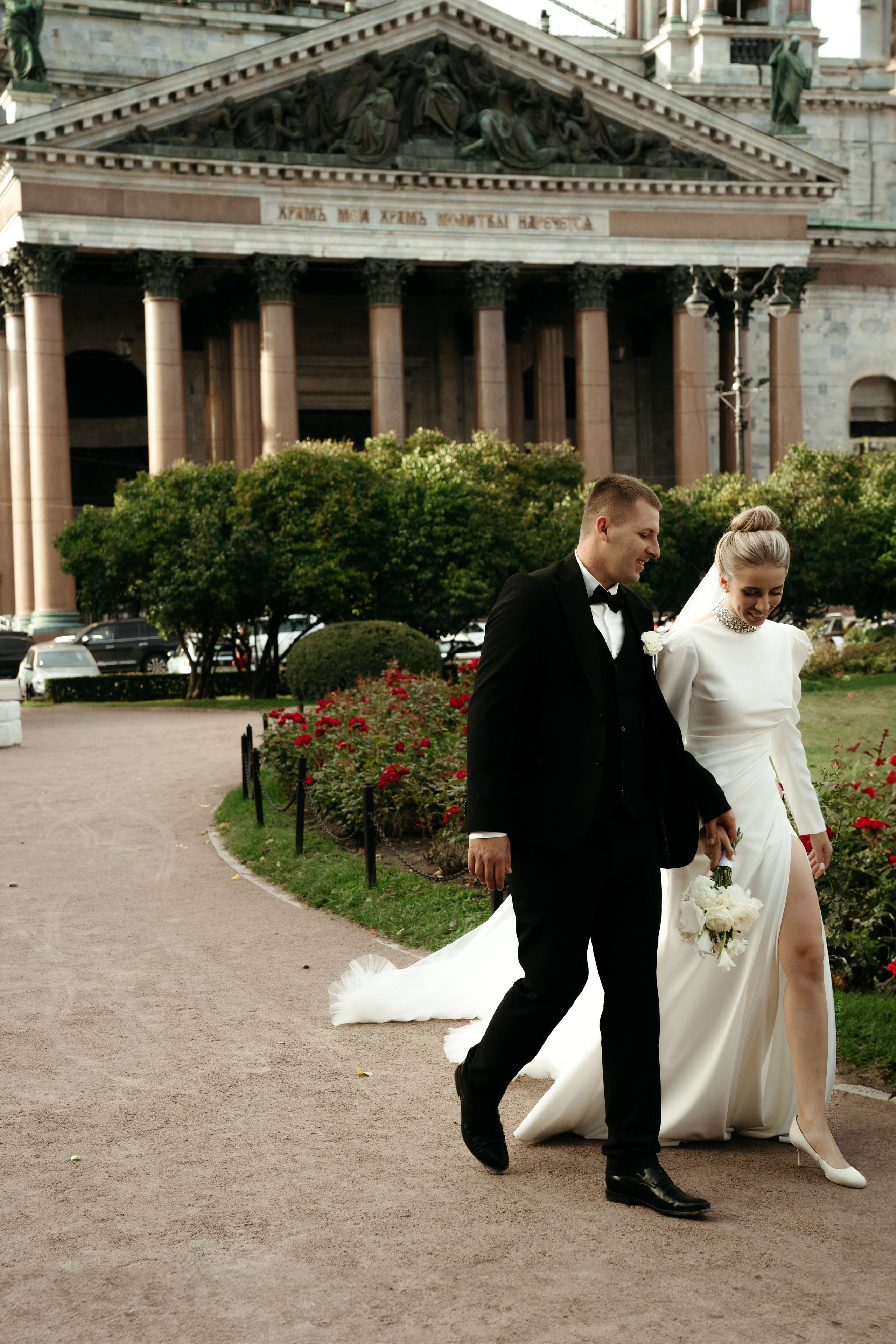 Однажды в летнем саду. Свадебный фотограф в Петербурге Таша Вайб