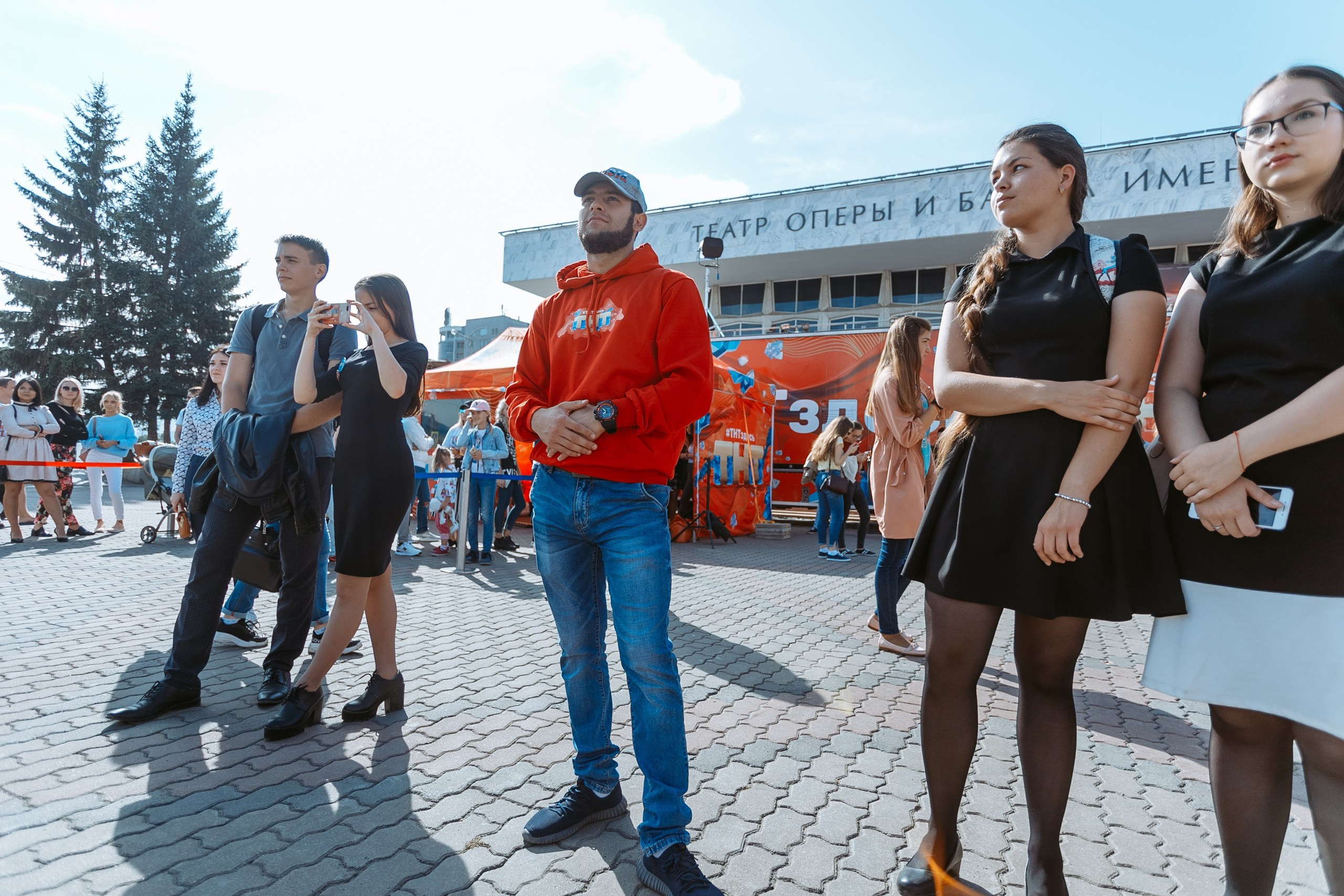 Попади на ТНТ @ Театральная площадь. Репортажный фотограф Максим Полянский. Москва, Санкт-Петербург, Красноярск