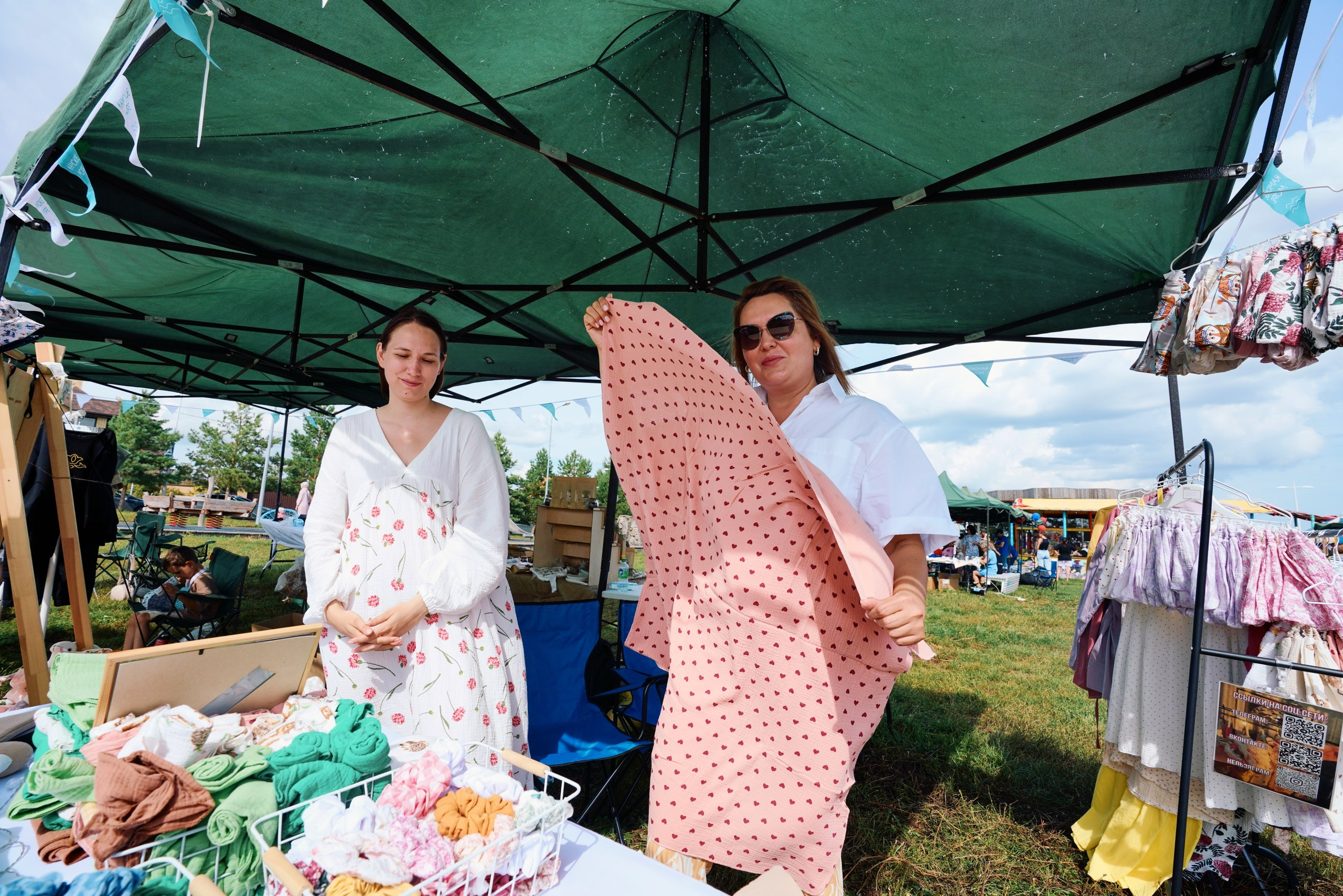 Пляжный маркет 2024, г. Лаишево. Фотограф Казань