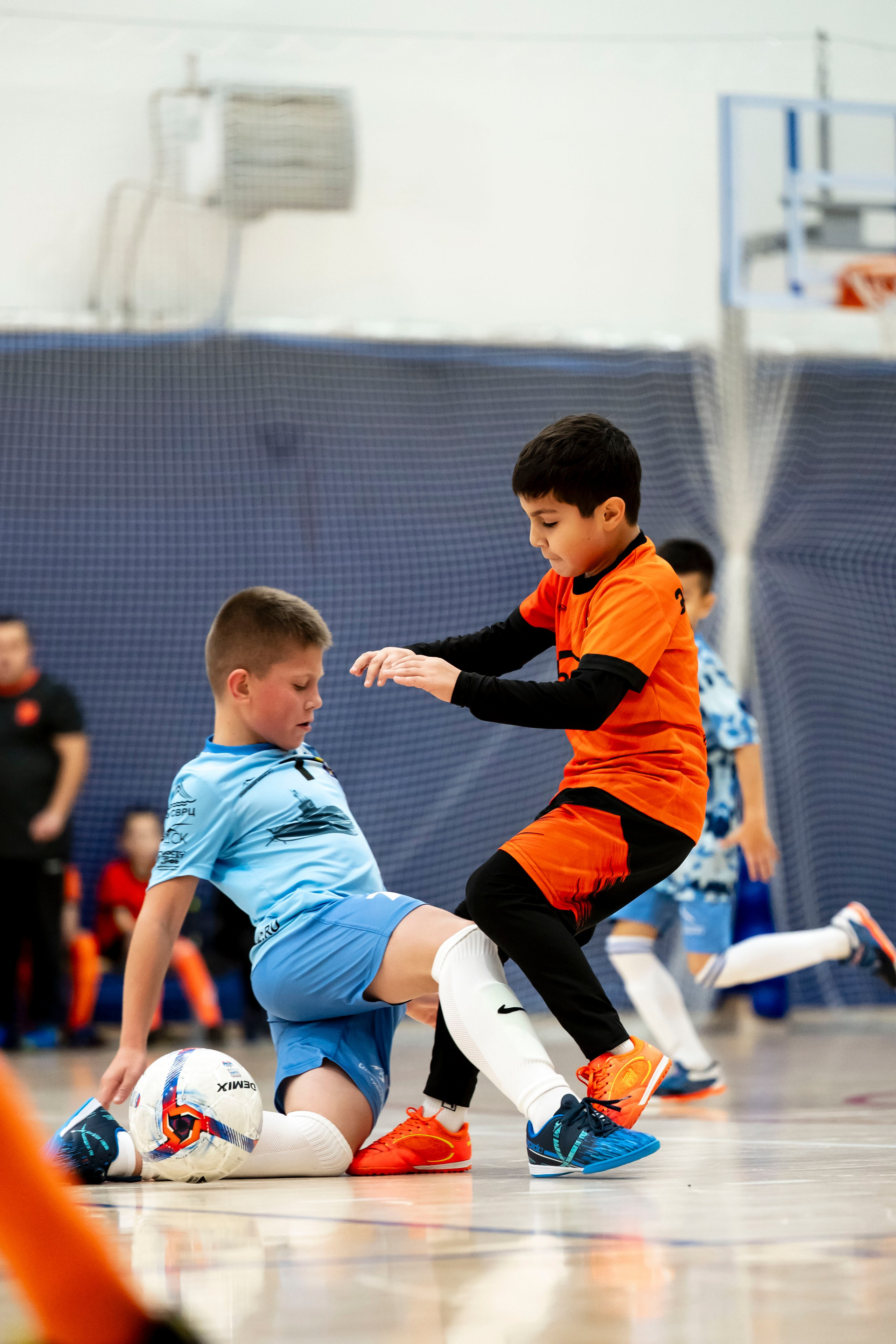 Всероссийский турнир по мини футболу FUTSAL KIDS TROPHY 2025. Спортивный фотограф в Туле и Тульской области. Файсханова Фото Спорт