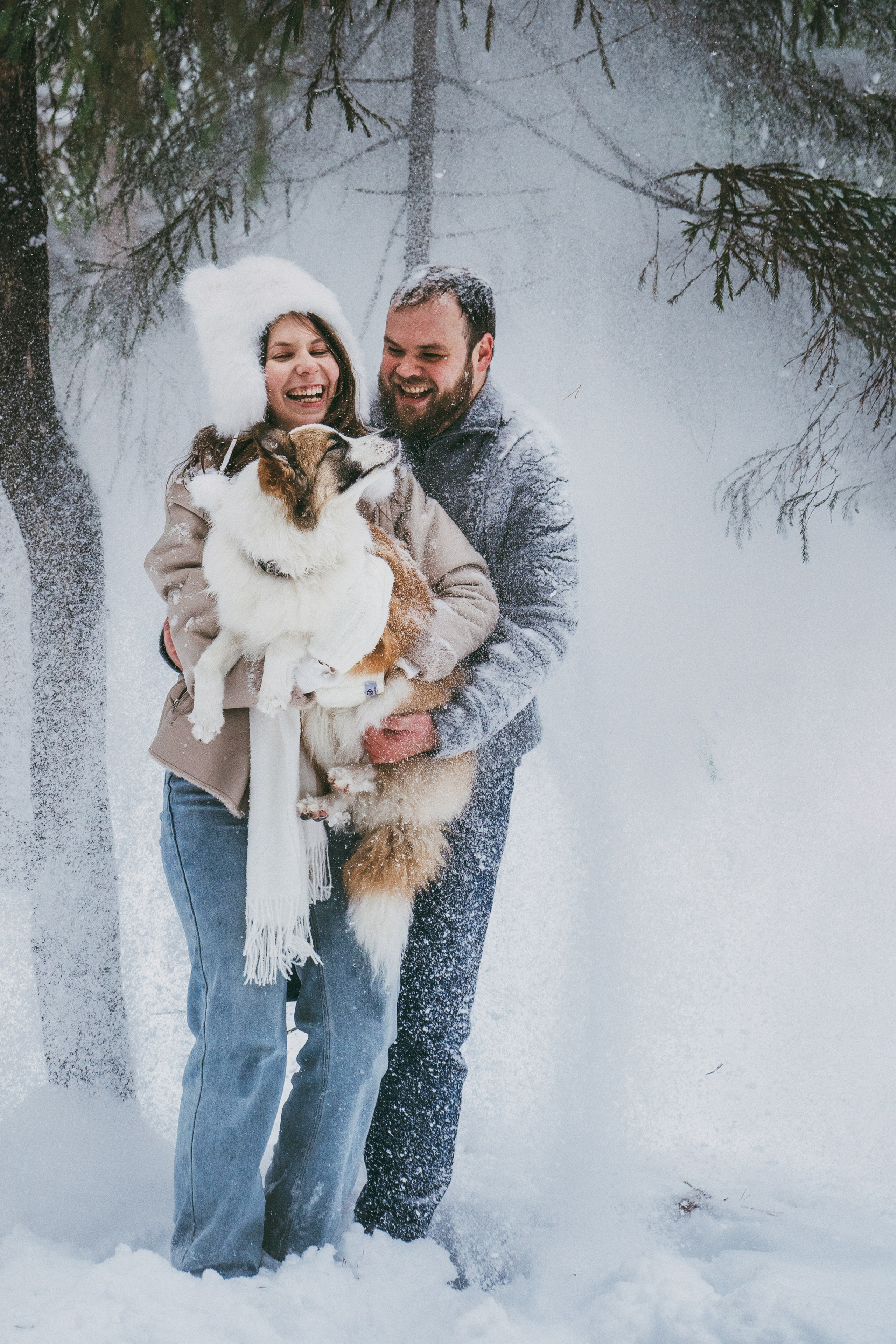 Катя, Анатолий и Елай. Фотограф анималист в Москве и Санкт-Петербурге Свиридова Анна