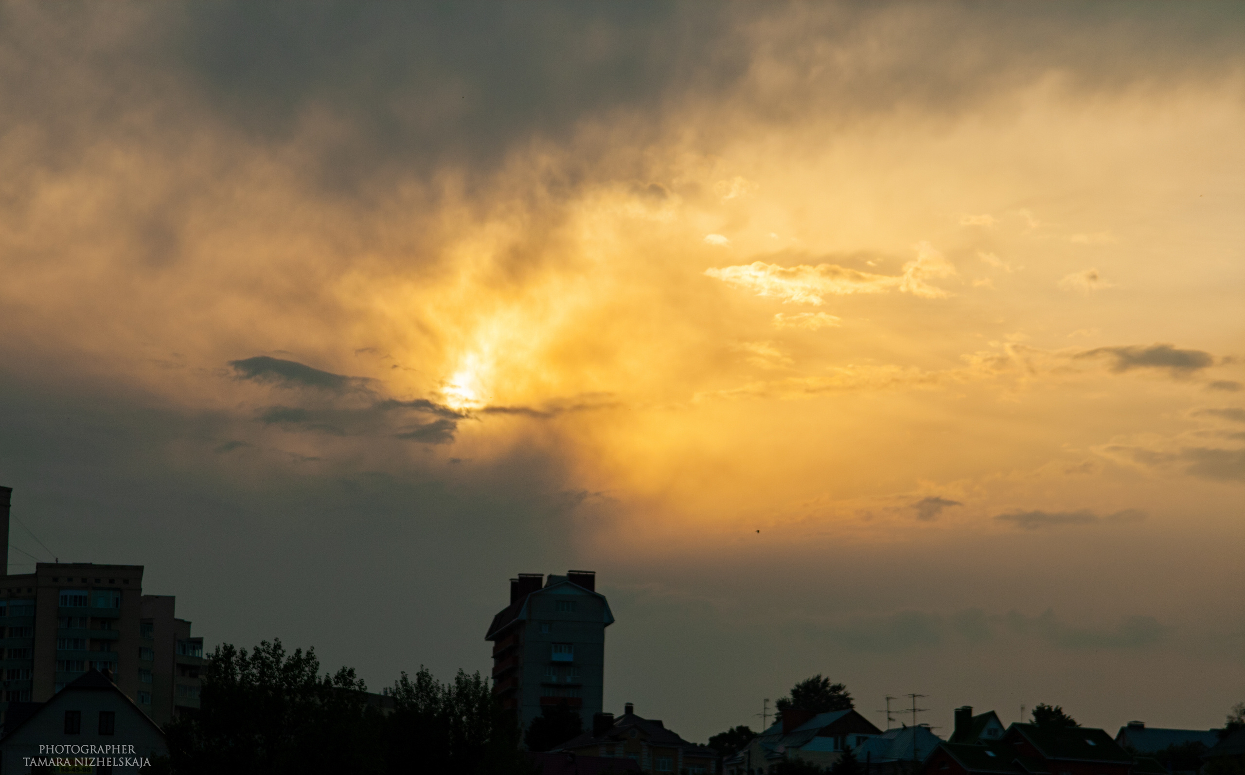 Фотографии небо природа закат. Фотограф Тамара Нижельская Воронеж