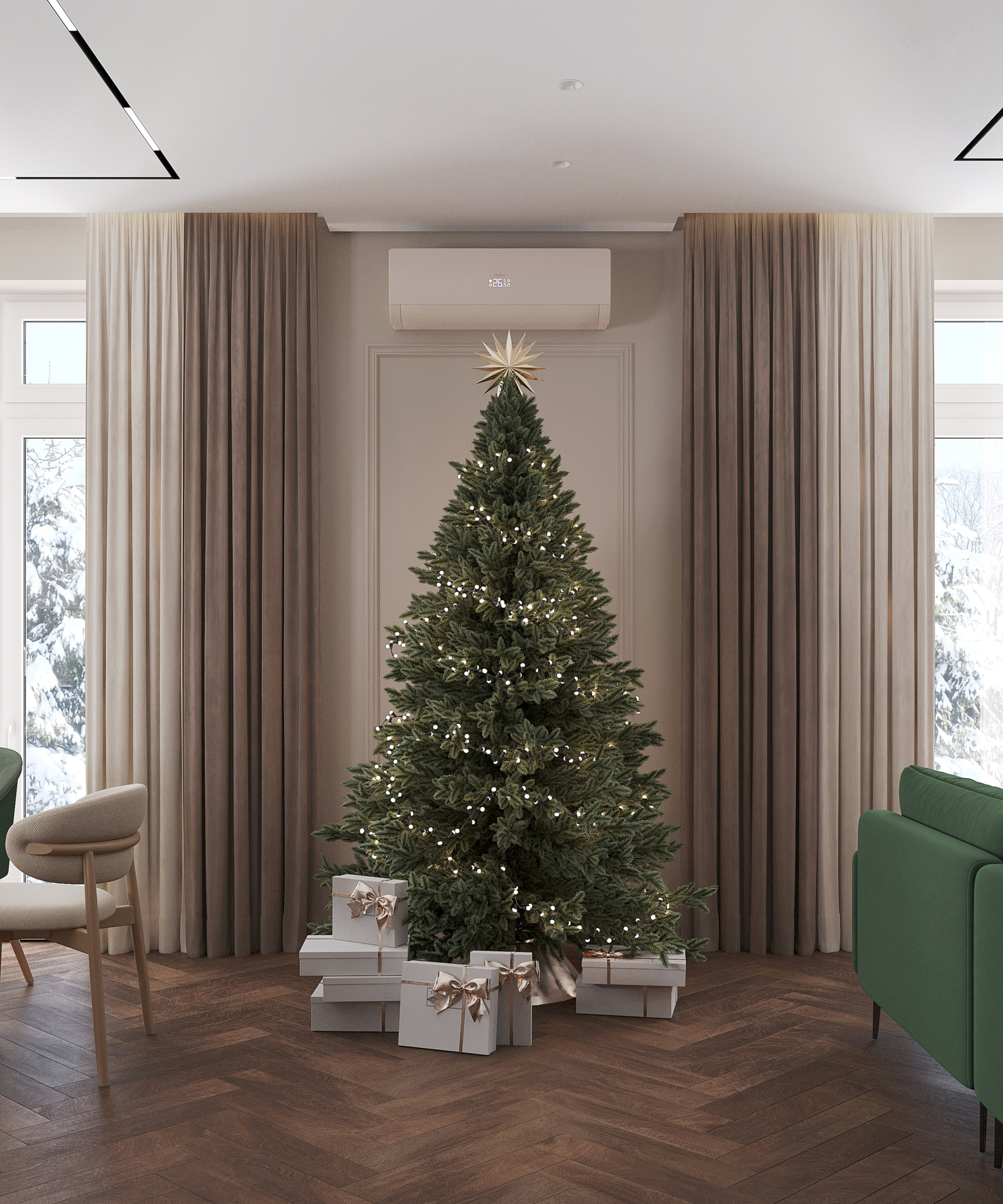 Проект Дома Казань. Студия дизайна интерьера Лактионовой Елены