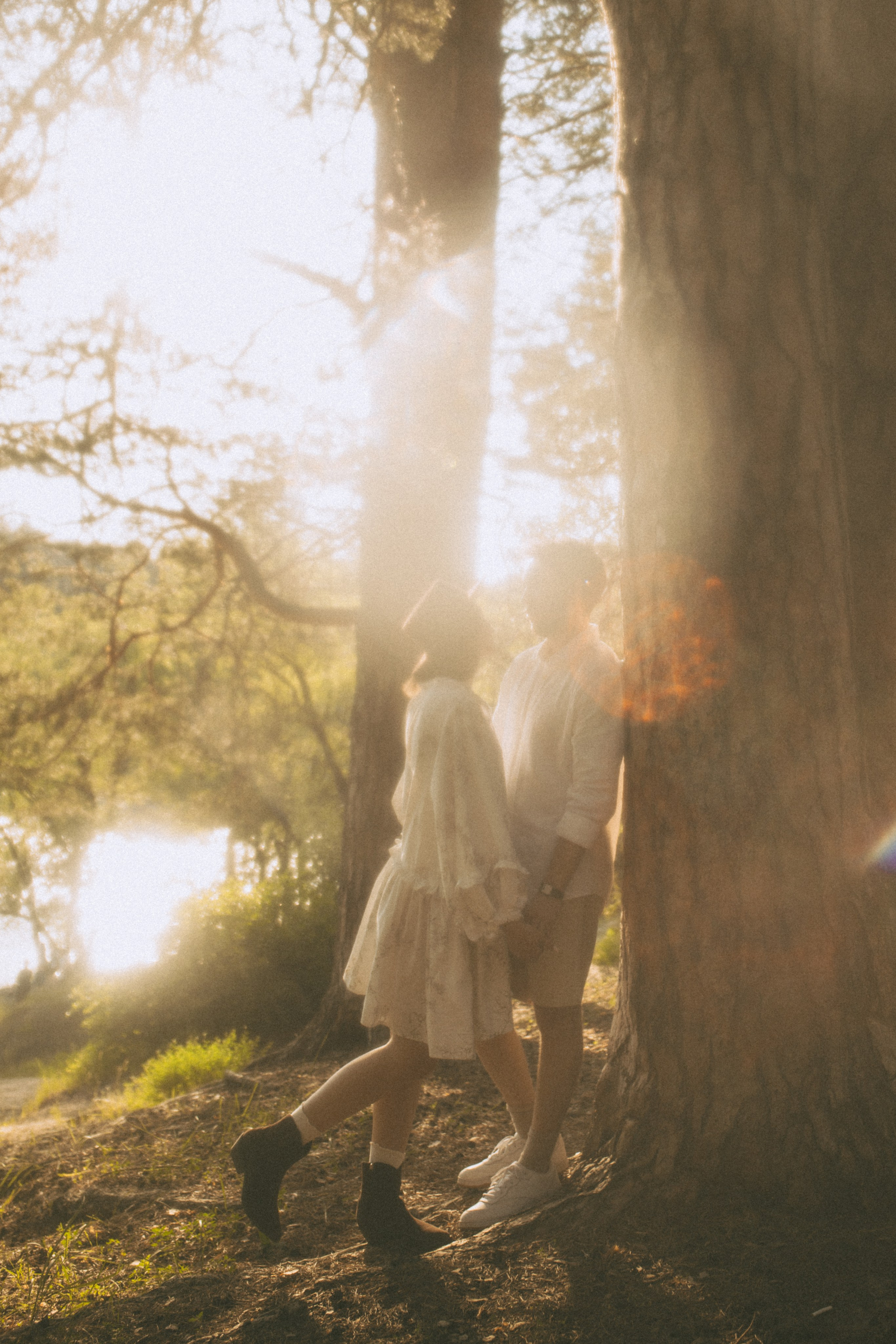 Фаниль и Вероника в лесу. Свадебный фотограф Казань