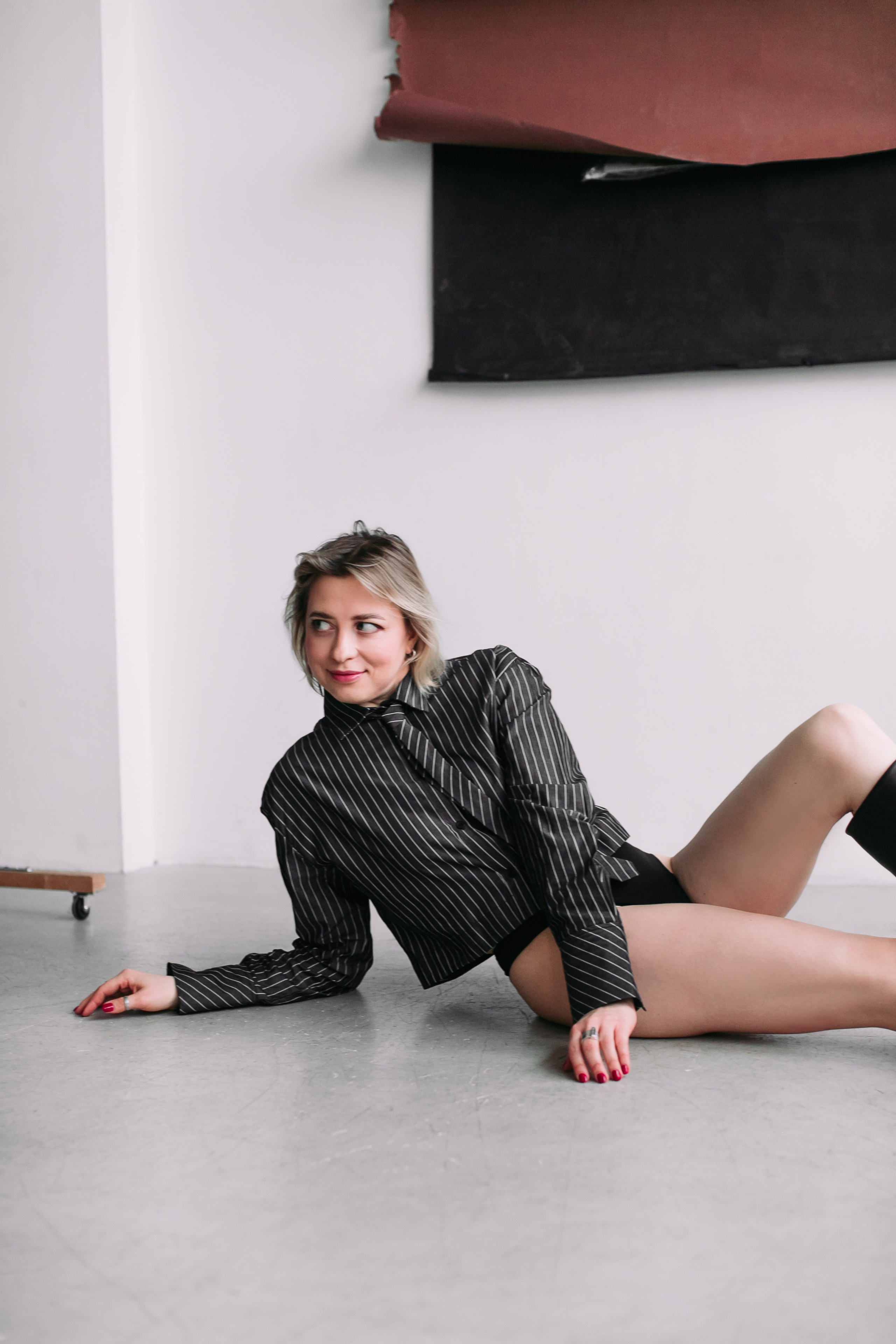 фотосессия в студии женский портрет новосибирск