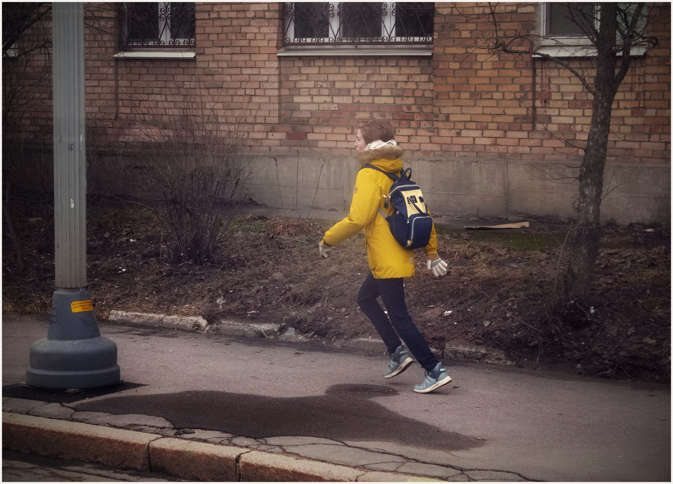 Санкт-Петербург из окна трамвая. Вадим Шейдин