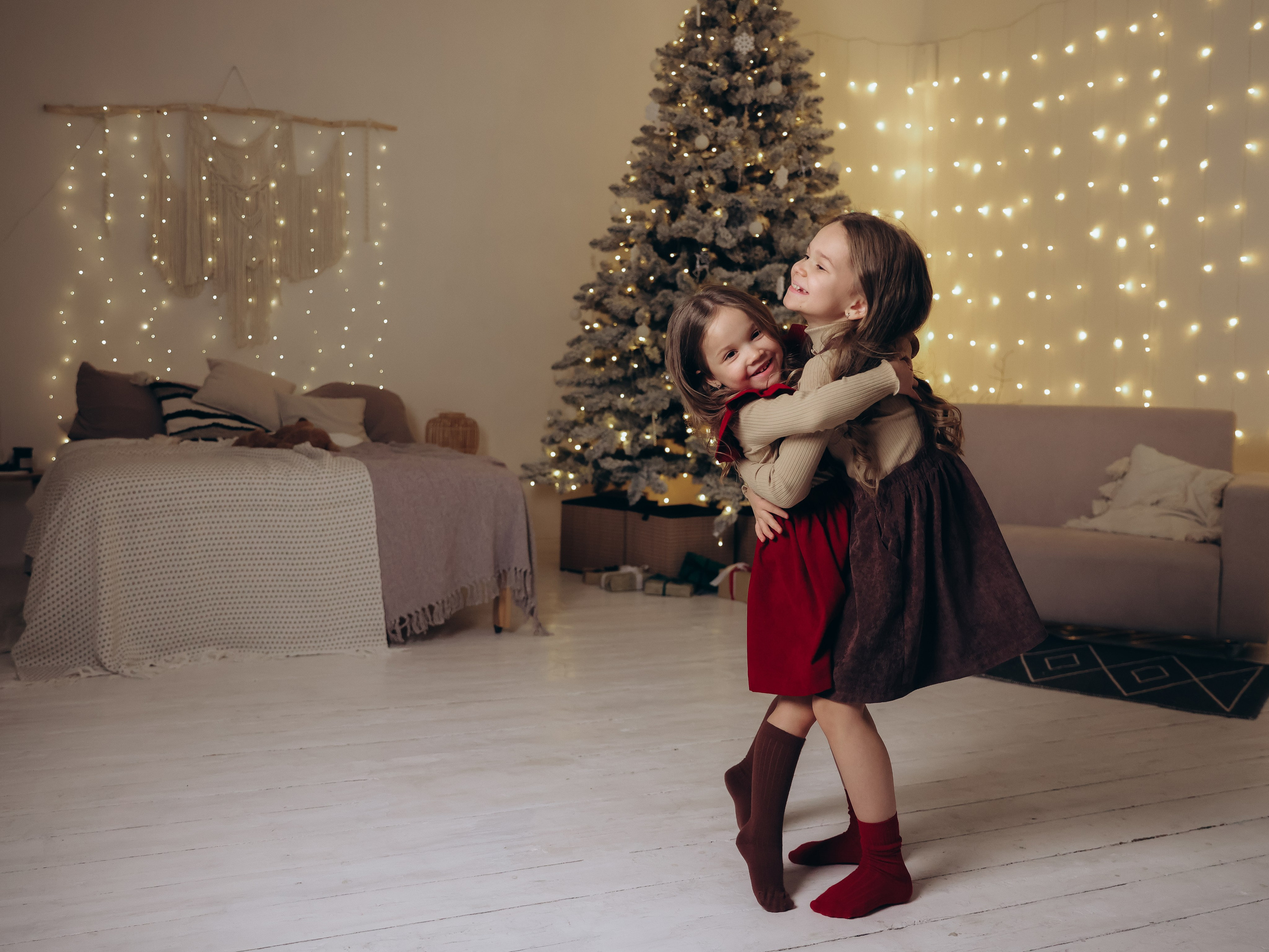 Сестренки. Мультифотограф Динара Ахмедзянова