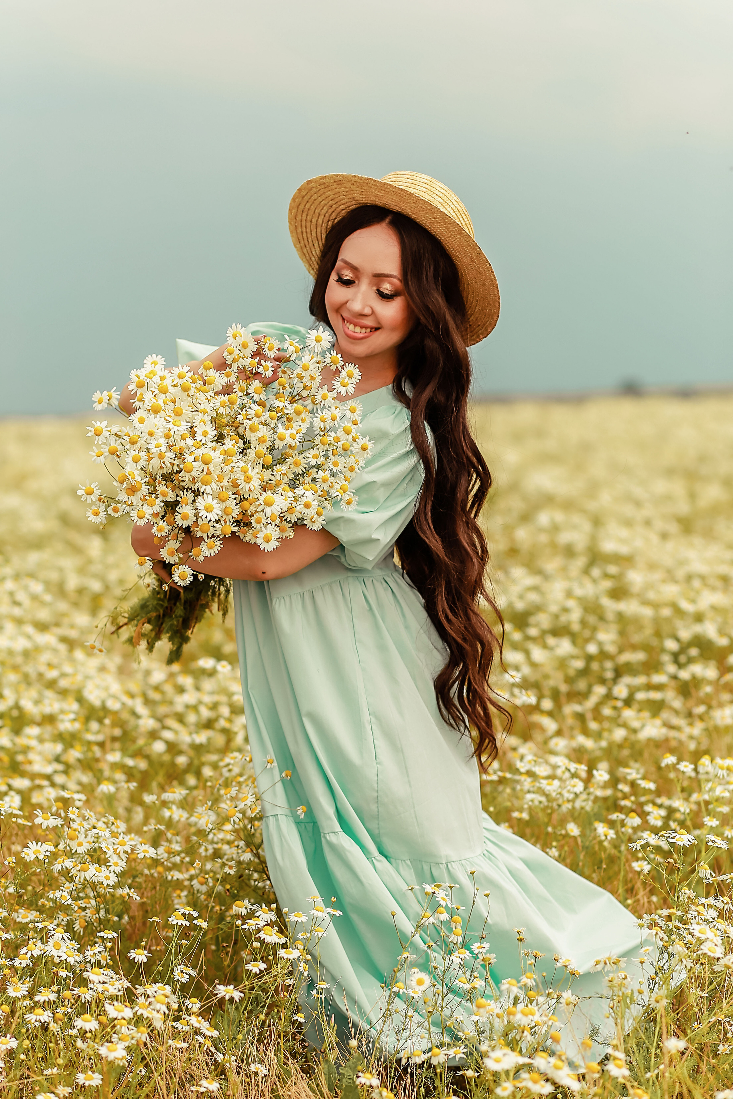 Фотосессия в ромашках. Иванова Ирина Свадебный и семейный фотограф г. Уфа