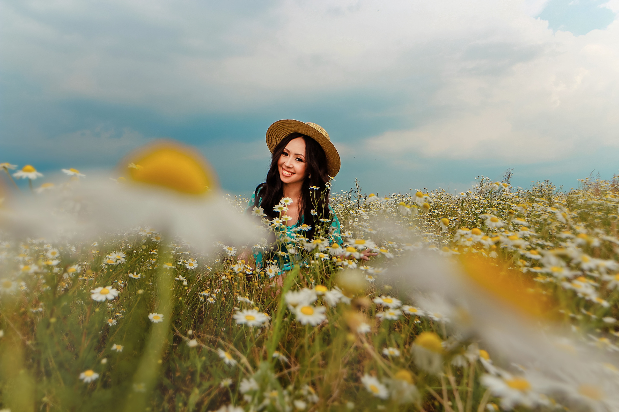 Фотосессия в ромашках. Иванова Ирина Свадебный и семейный фотограф г. Уфа