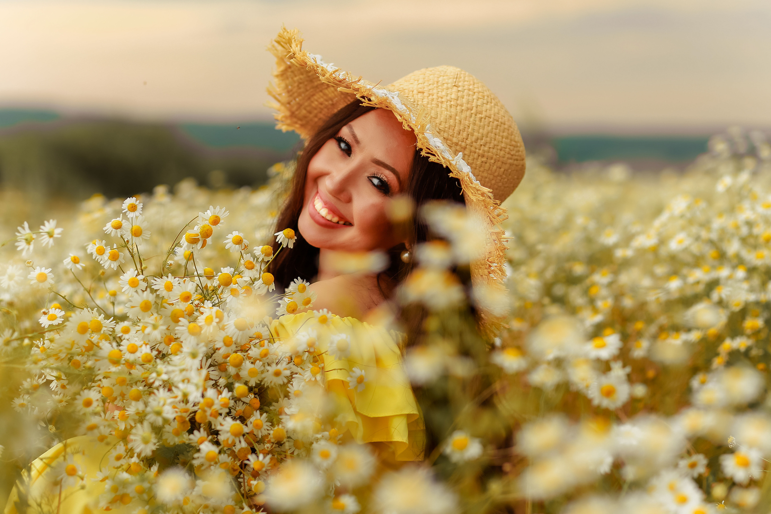 Фотосессия в ромашках. Иванова Ирина Свадебный и семейный фотограф г. Уфа