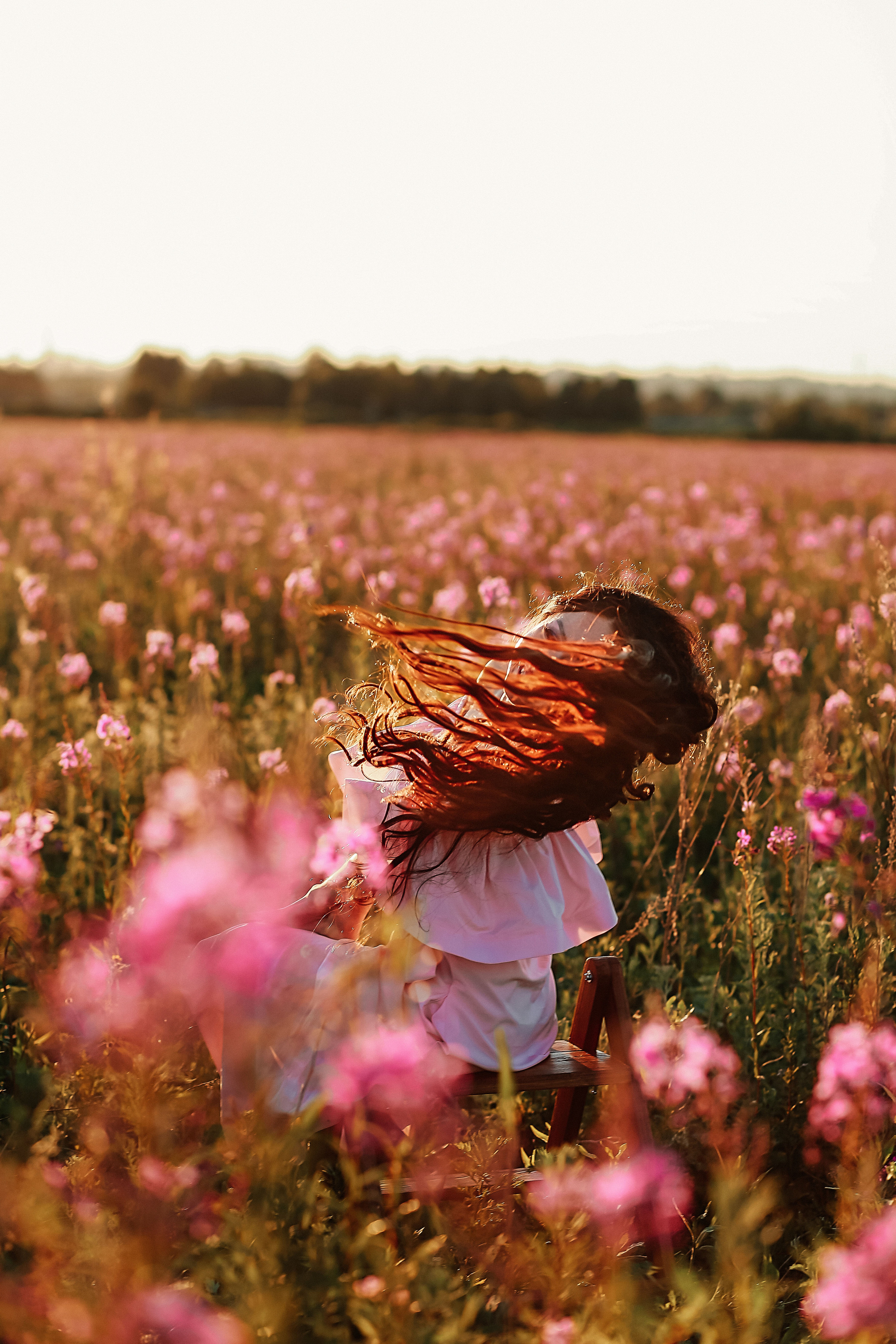 Фотосессия в поле Иван-чай. Иванова Ирина Свадебный и семейный фотограф г. Уфа