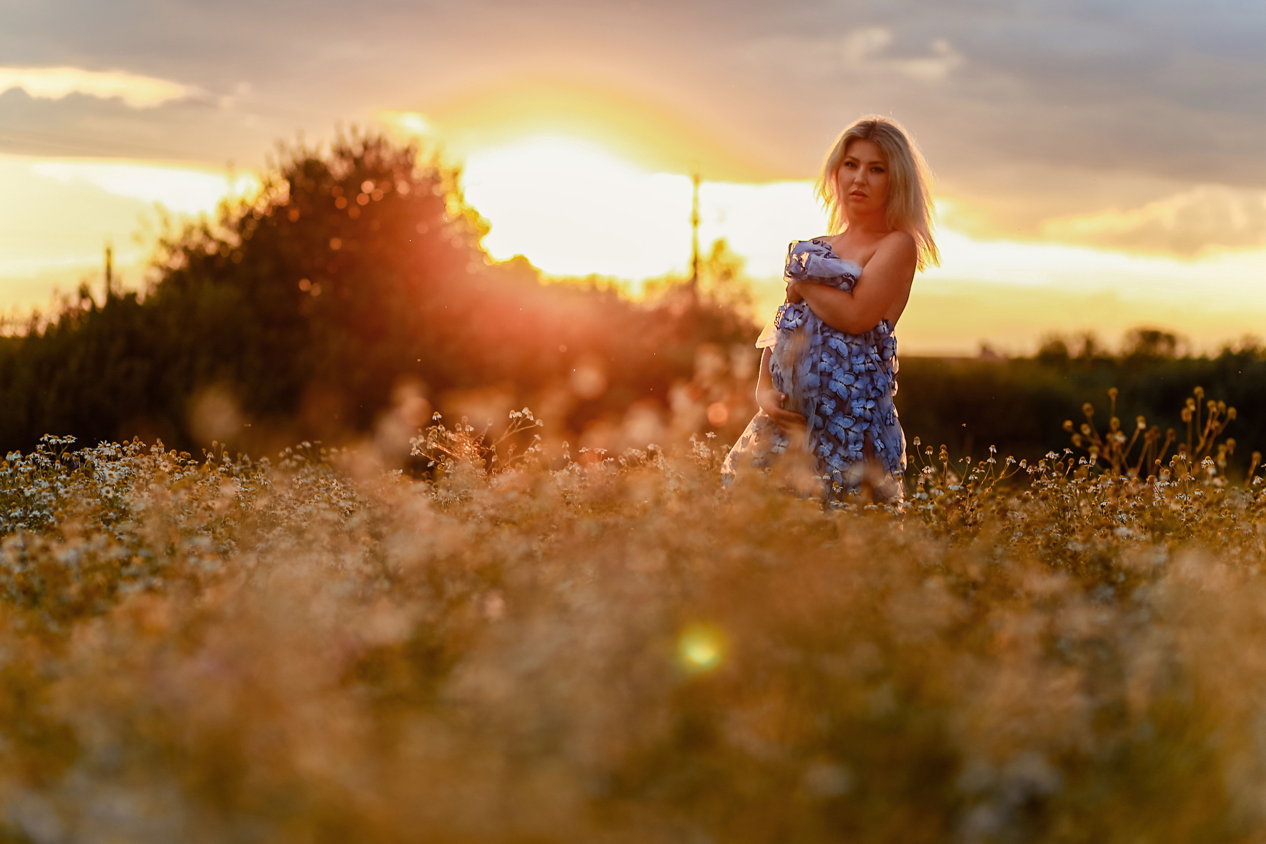 Ромашки)в ожидания чудо. Иванова Ирина Свадебный и семейный фотограф г. Уфа