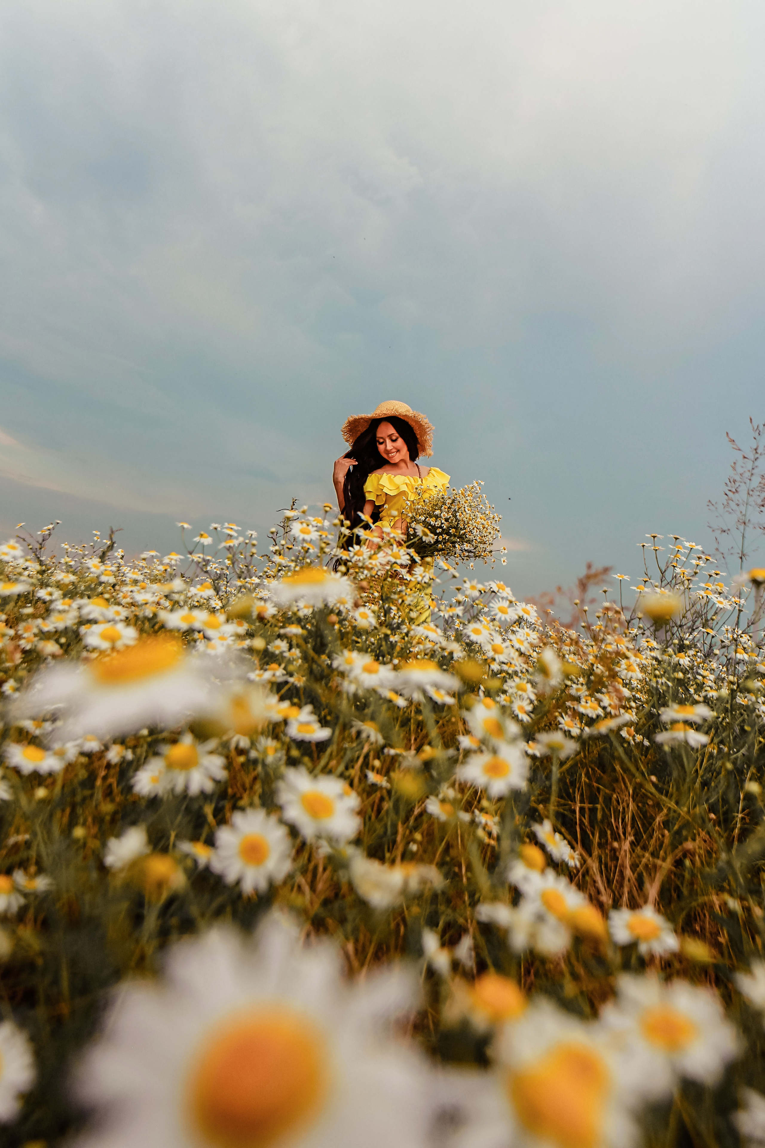 Фотосессия в ромашках. Иванова Ирина Свадебный и семейный фотограф г. Уфа