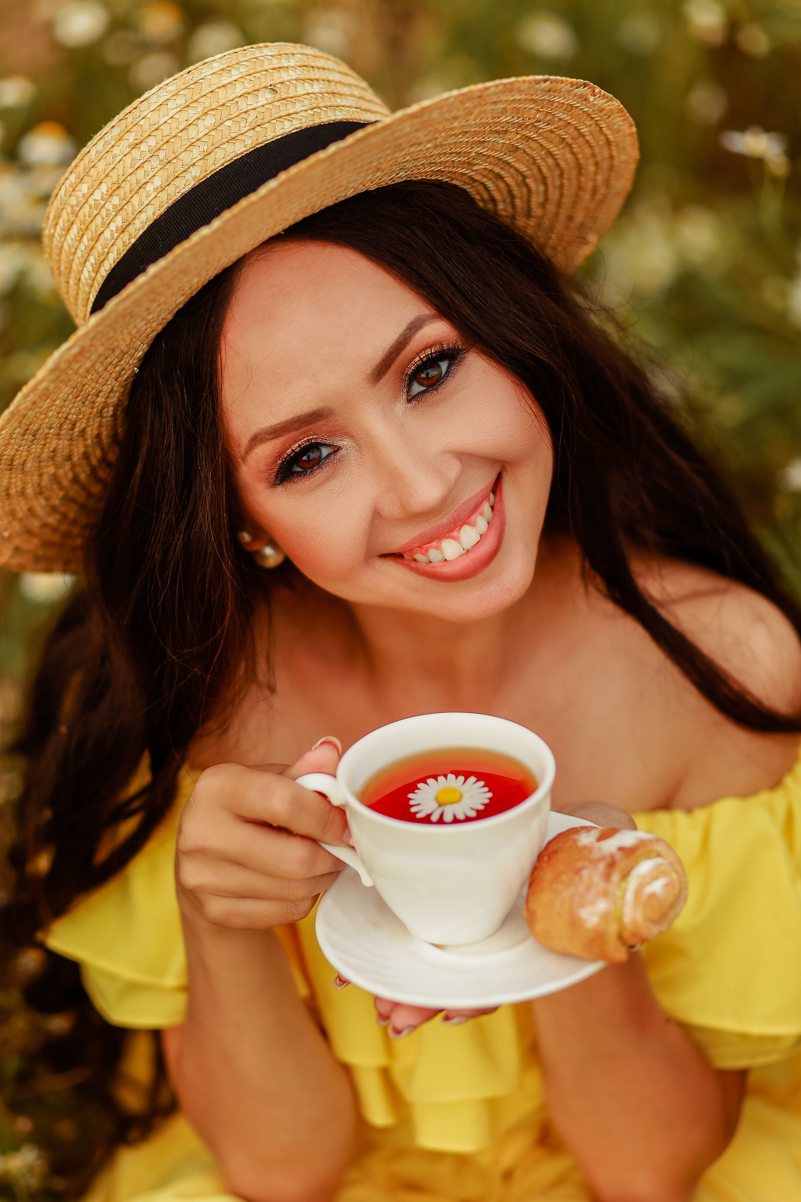 Фотосессия в ромашках. Иванова Ирина Свадебный и семейный фотограф г. Уфа