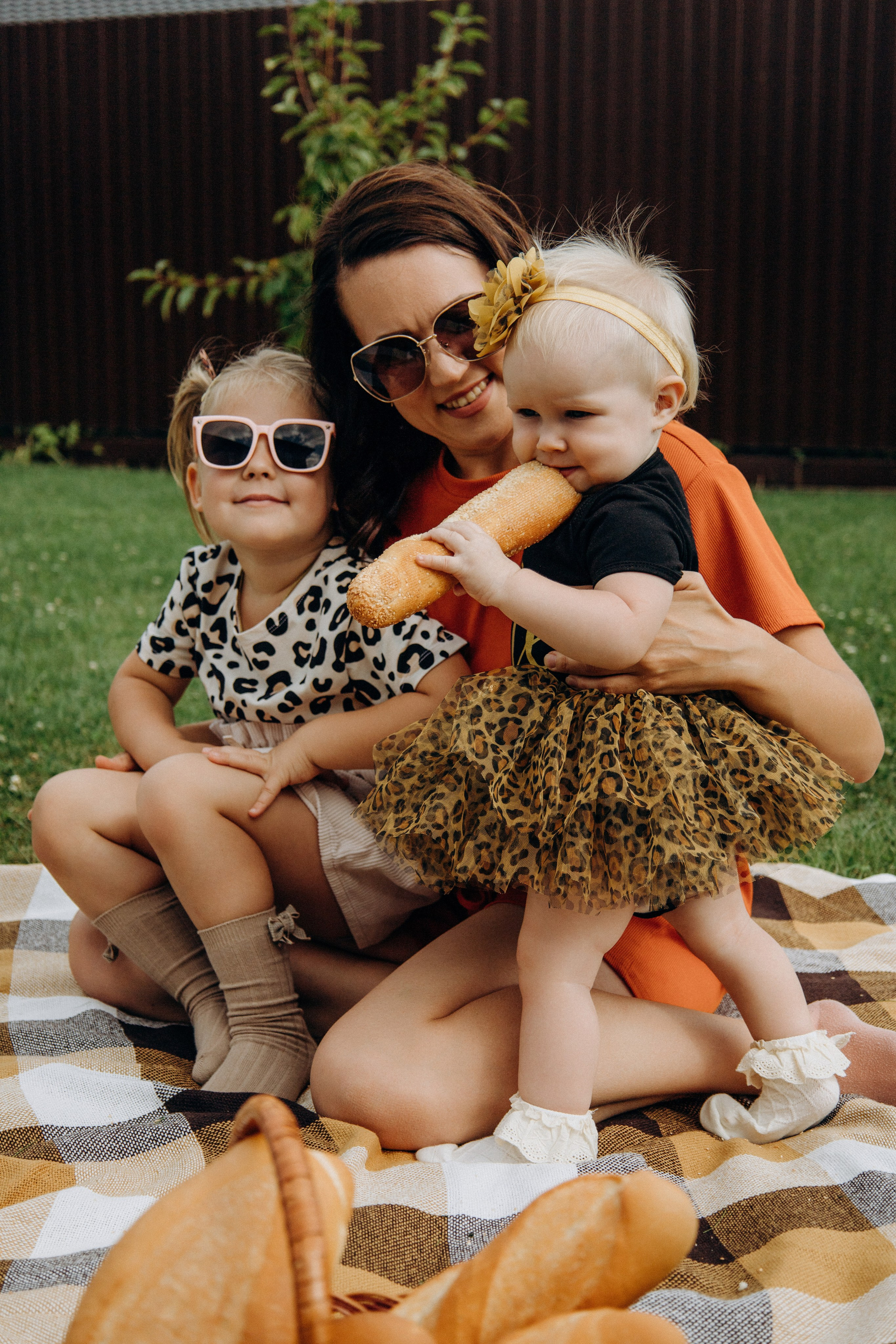 Хрустящие батоны и крошка Милана. Портретный и семейный фотограф в Воронеже Ксения Ремизова